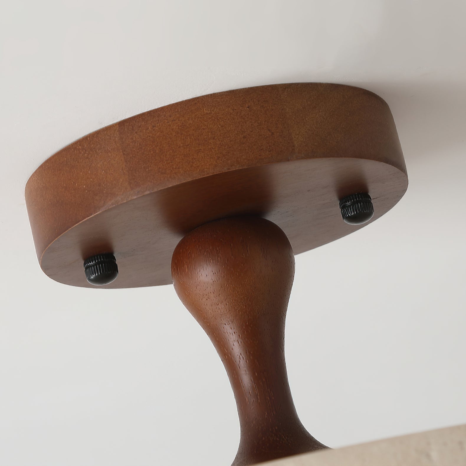 Bailey Minimalist Travertine Ceiling Light