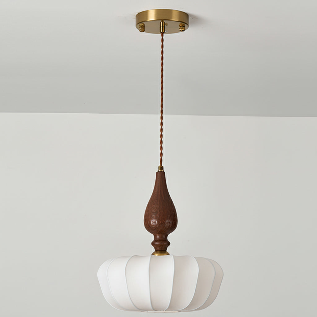 Baird Modern Silk Pendant Light