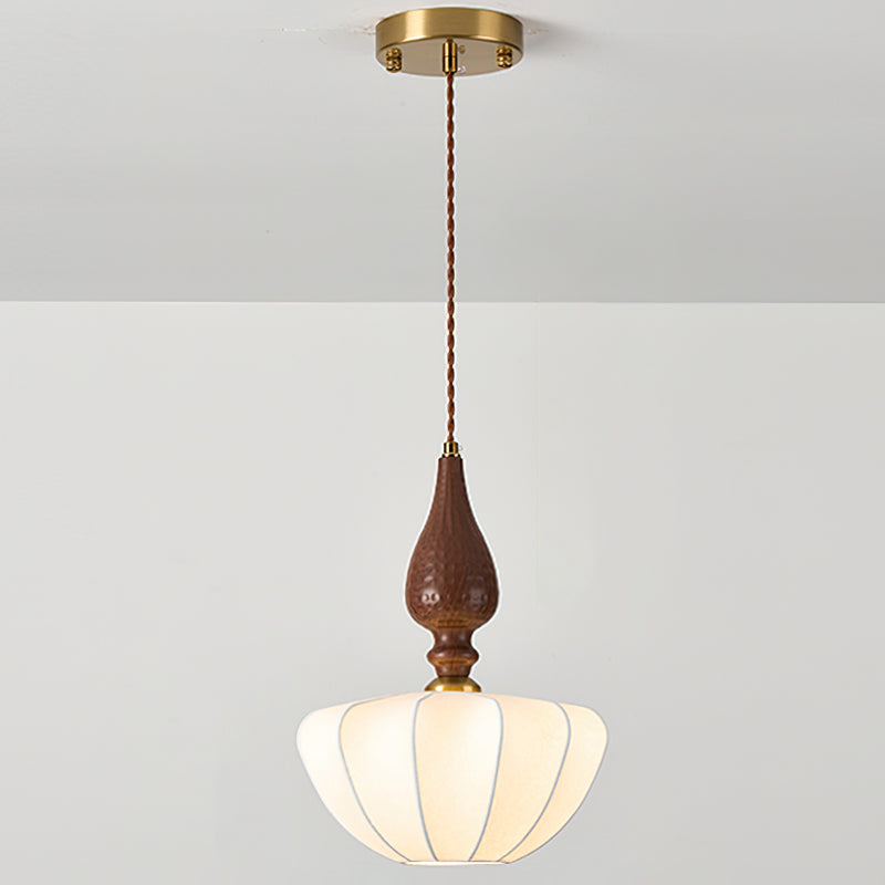 Baird Modern Silk Pendant Light