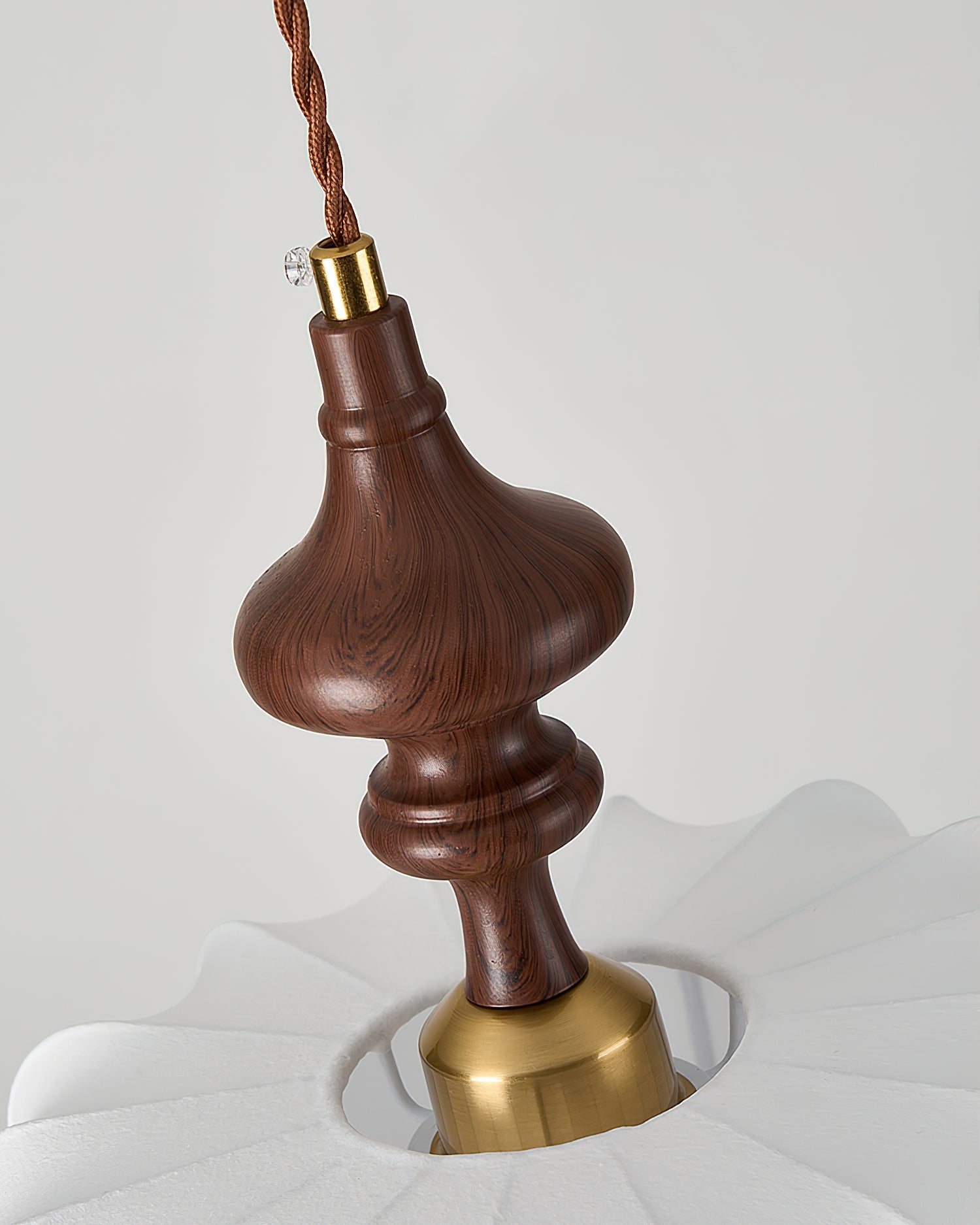 Baird Modern Silk Pendant Light