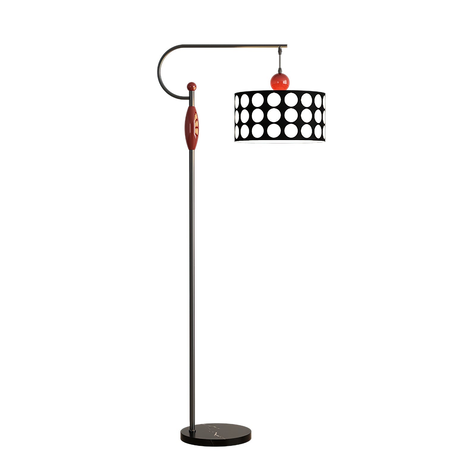 Balance Contemporary Metal Pivot Floor Light
