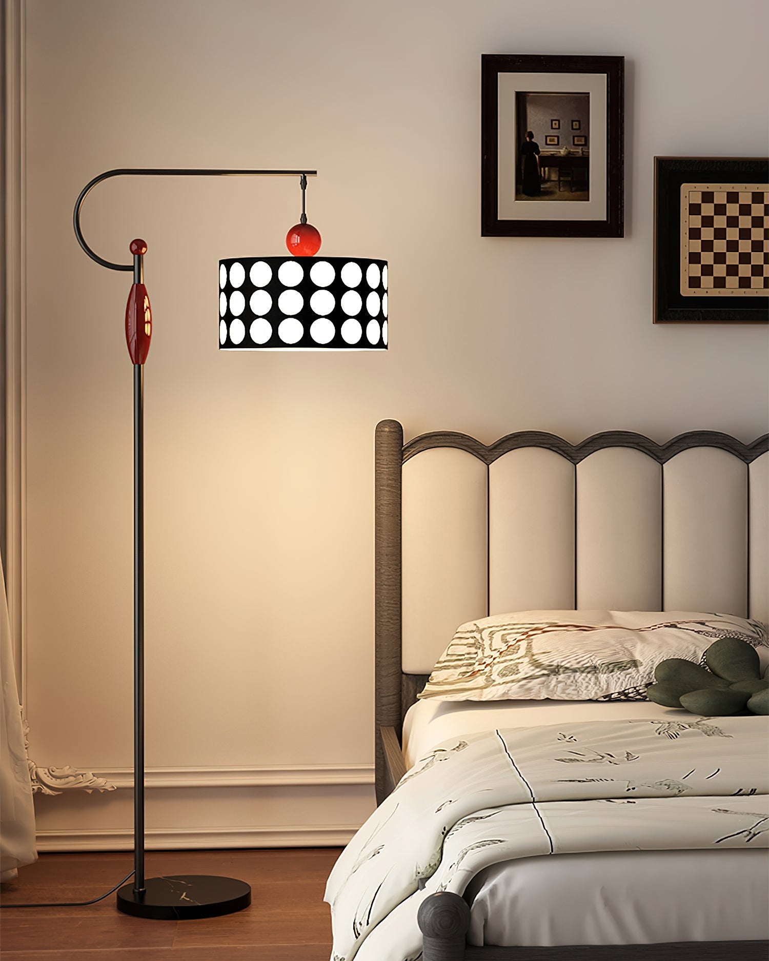 Balance Contemporary Metal Pivot Floor Light