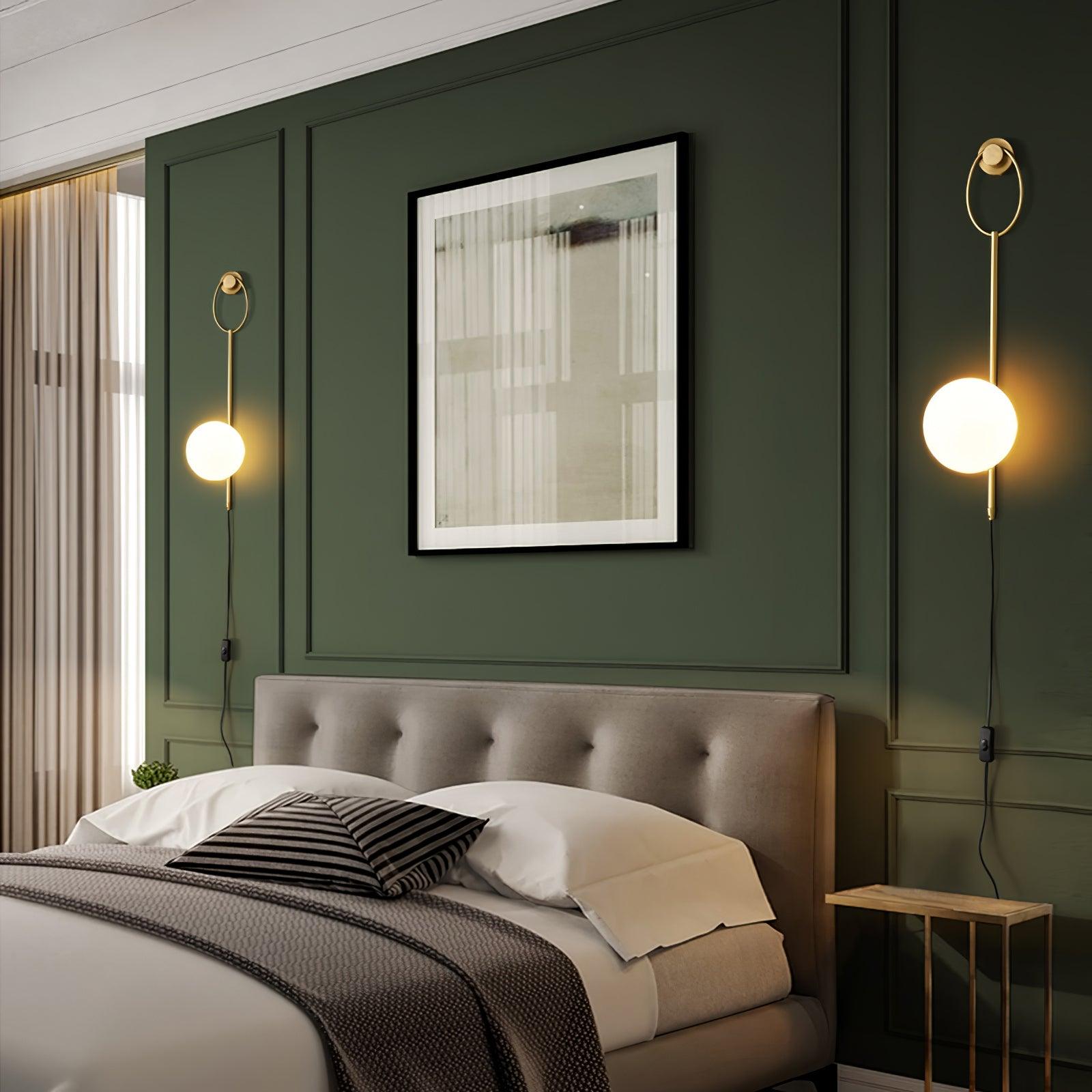 Ballon Brass Wall Lamp - Blowlighting