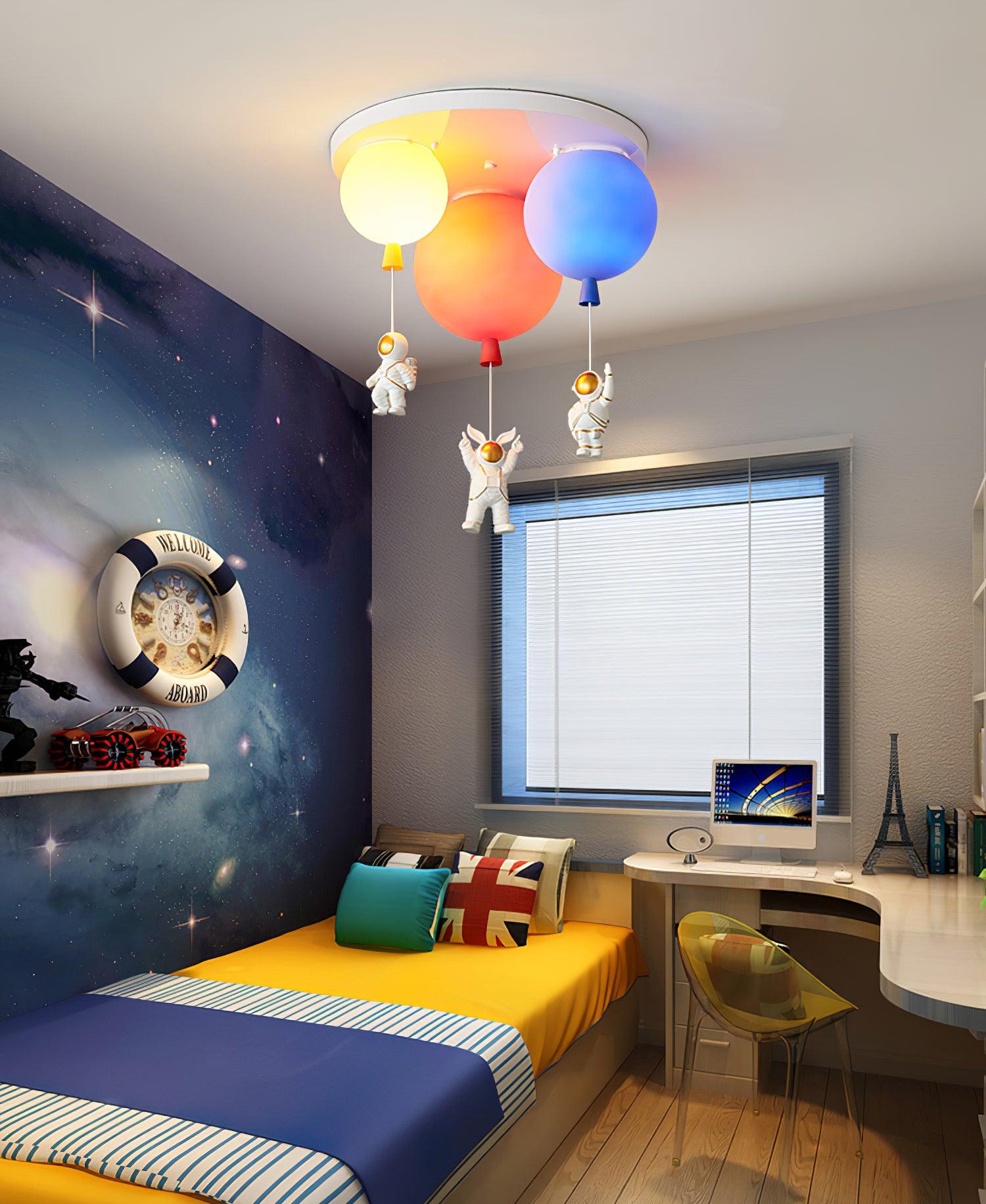 Frosted Balloon Combination Ceiling Lamp - Blowlighting