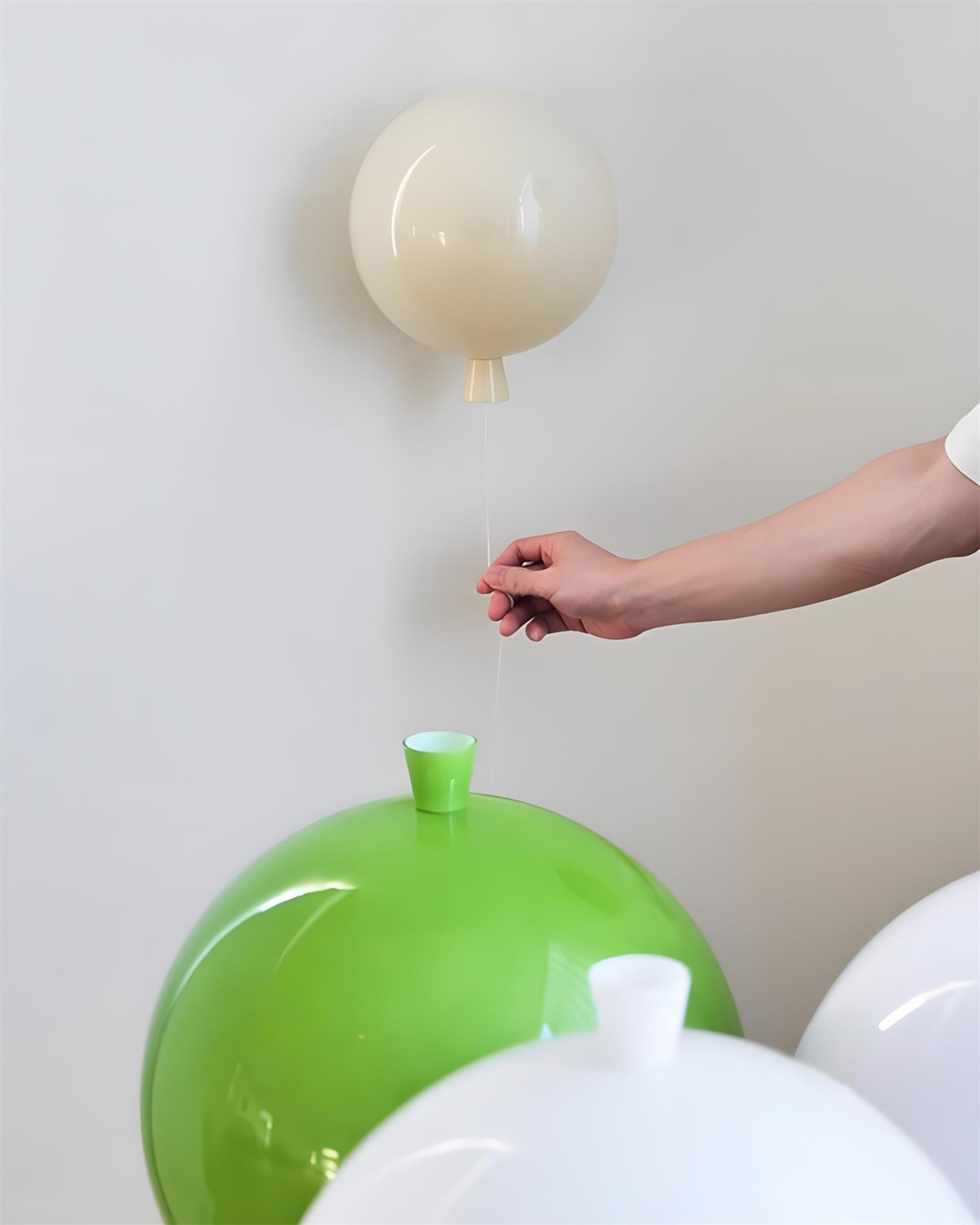 Balloon Minimalist Glass Wall Light