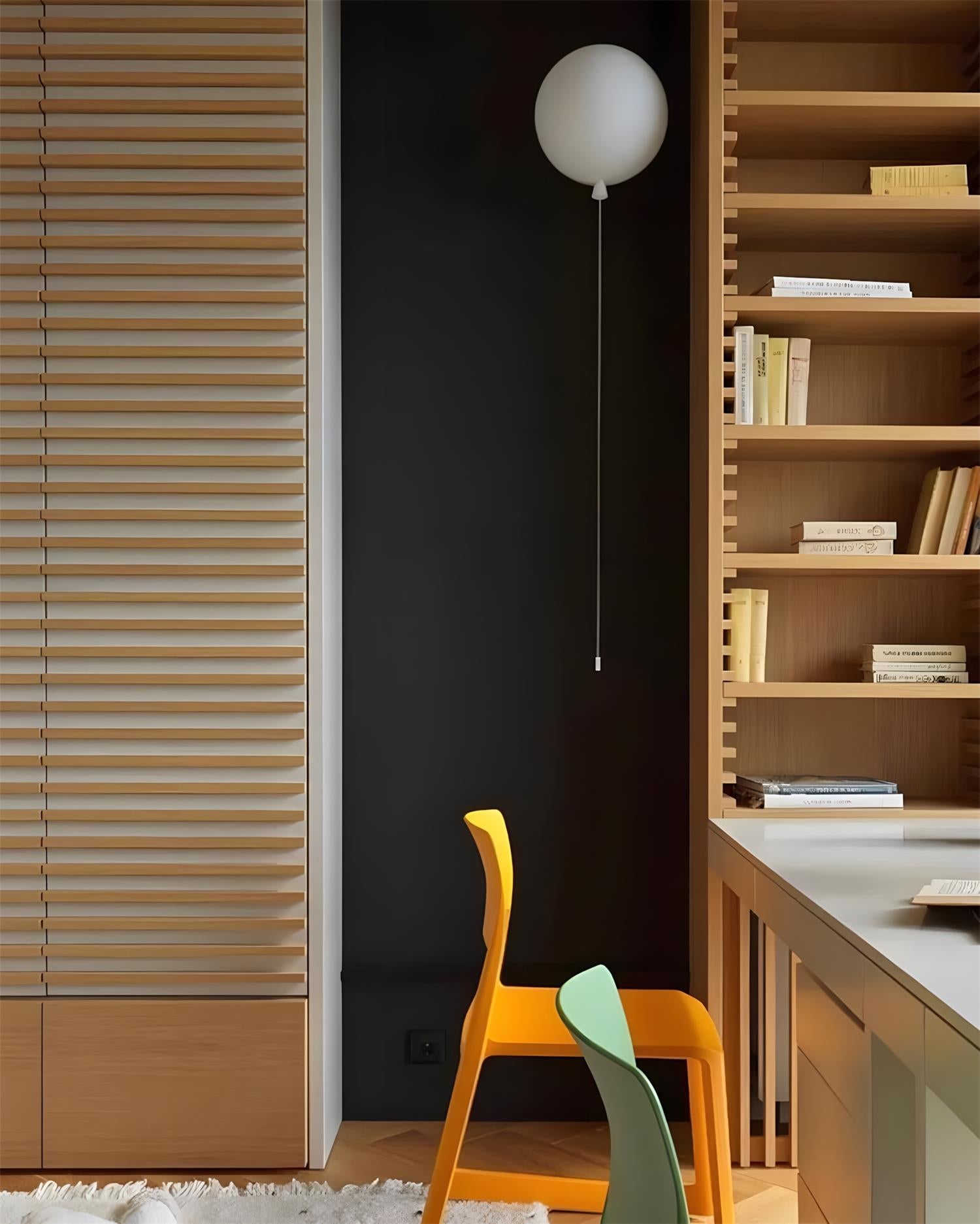 Balloon Minimalist Glass Wall Light