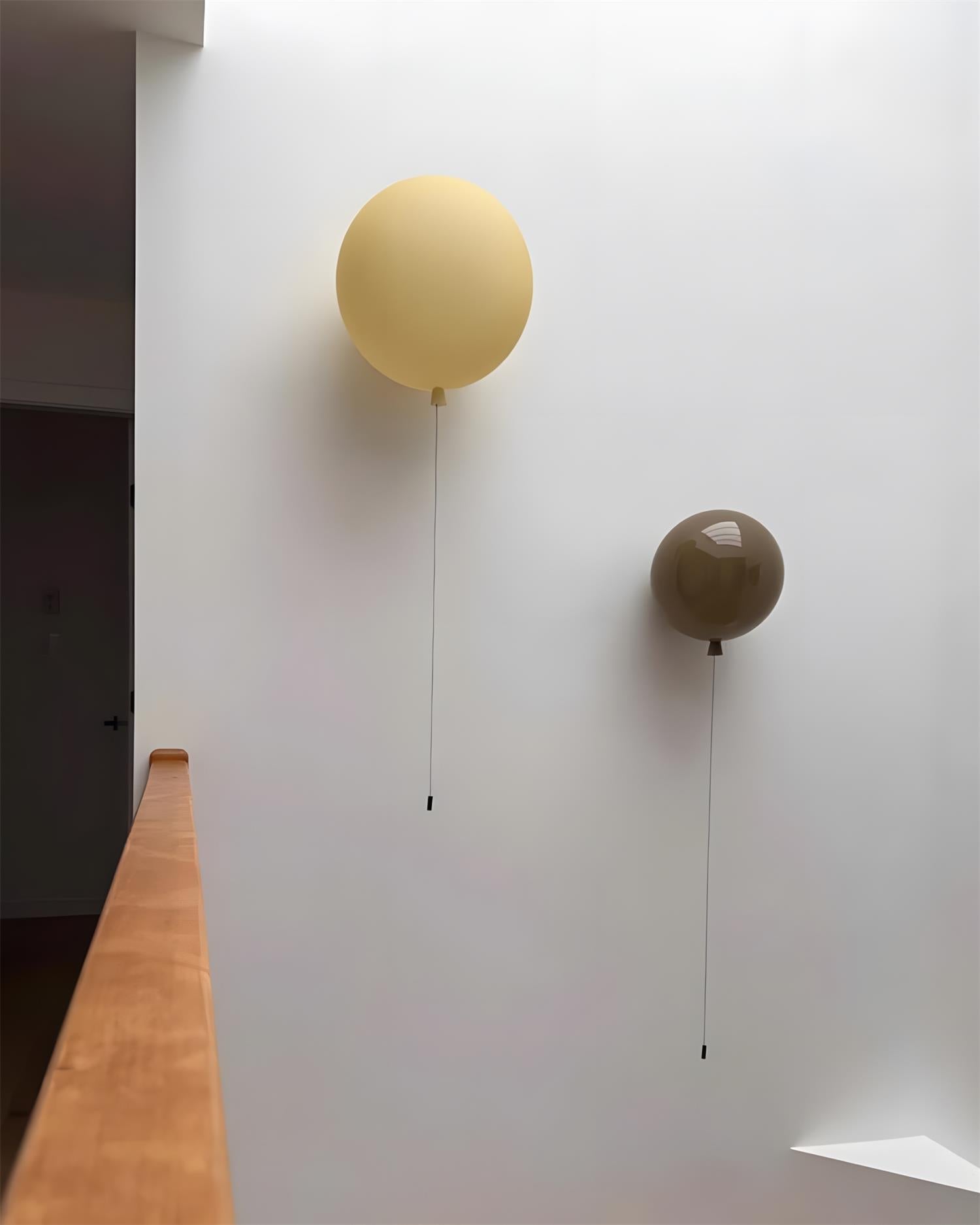 Balloon Minimalist Glass Wall Light