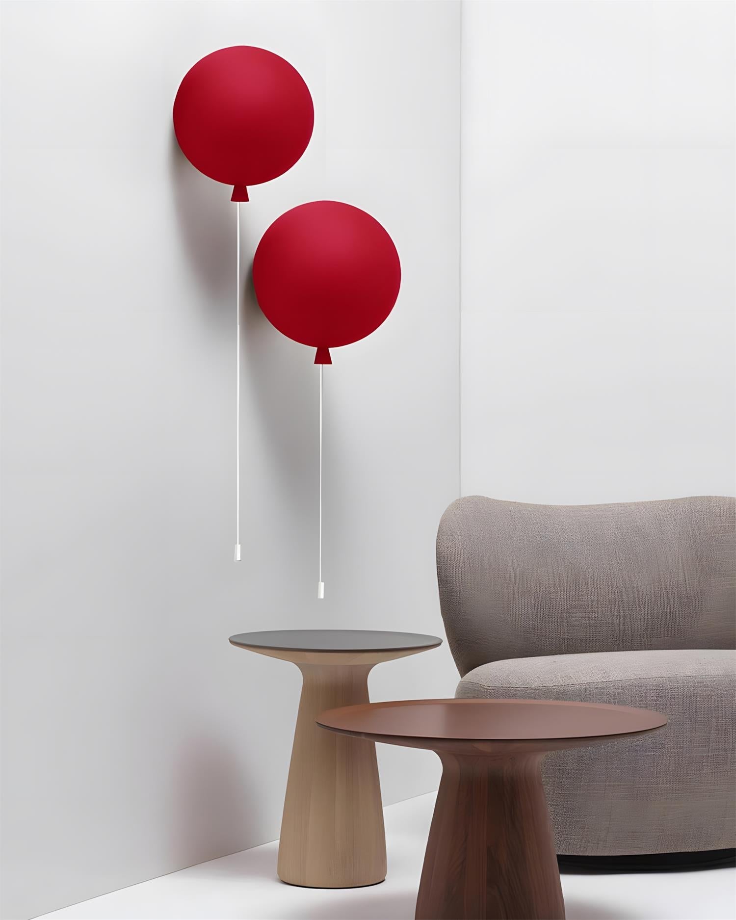 Balloon Minimalist Glass Wall Light