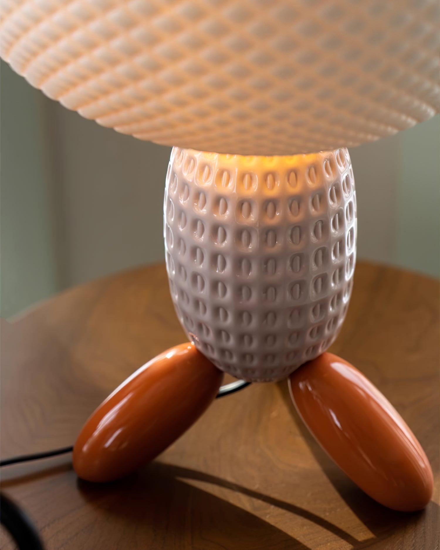 Abigail Modern Glass Table Lamp - Blowlighting