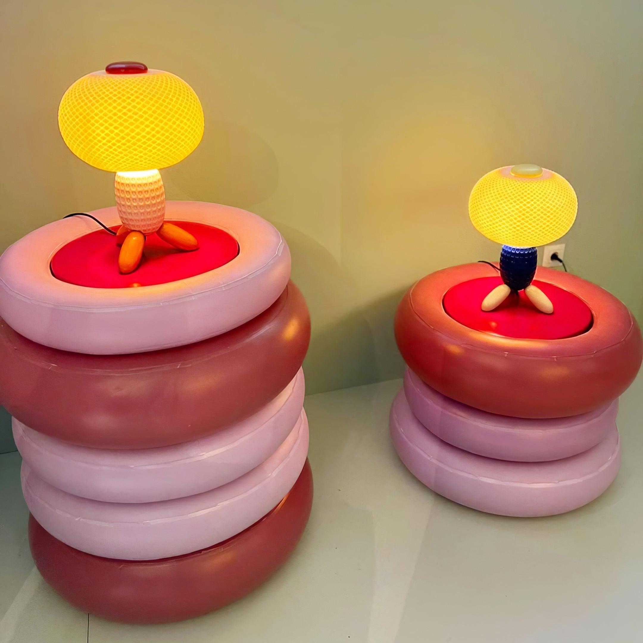 Abigail Modern Glass Table Lamp - Blowlighting