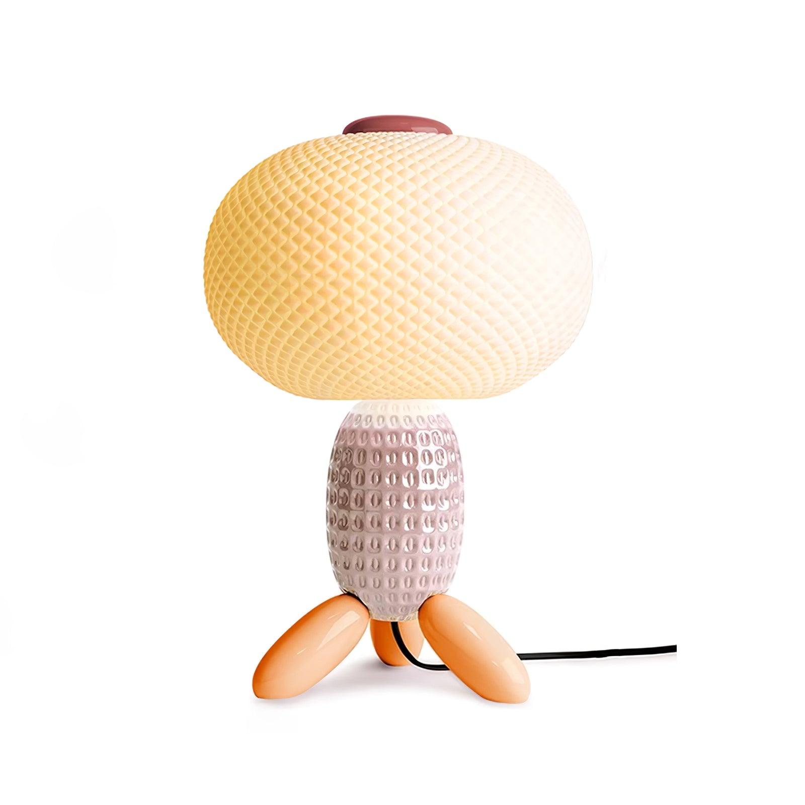 Abigail Modern Glass Table Lamp - Blowlighting
