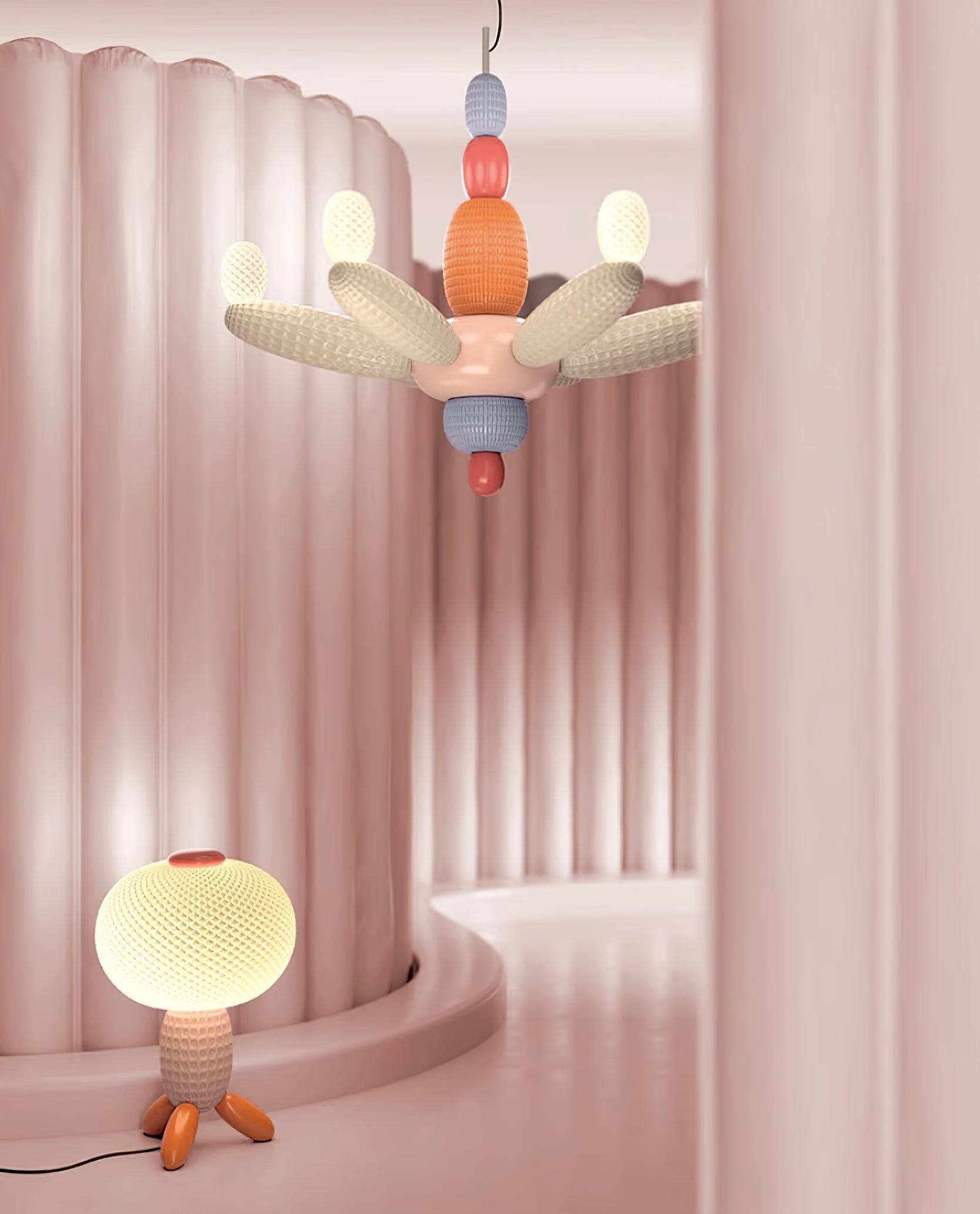Abigail Modern Glass Table Lamp - Blowlighting