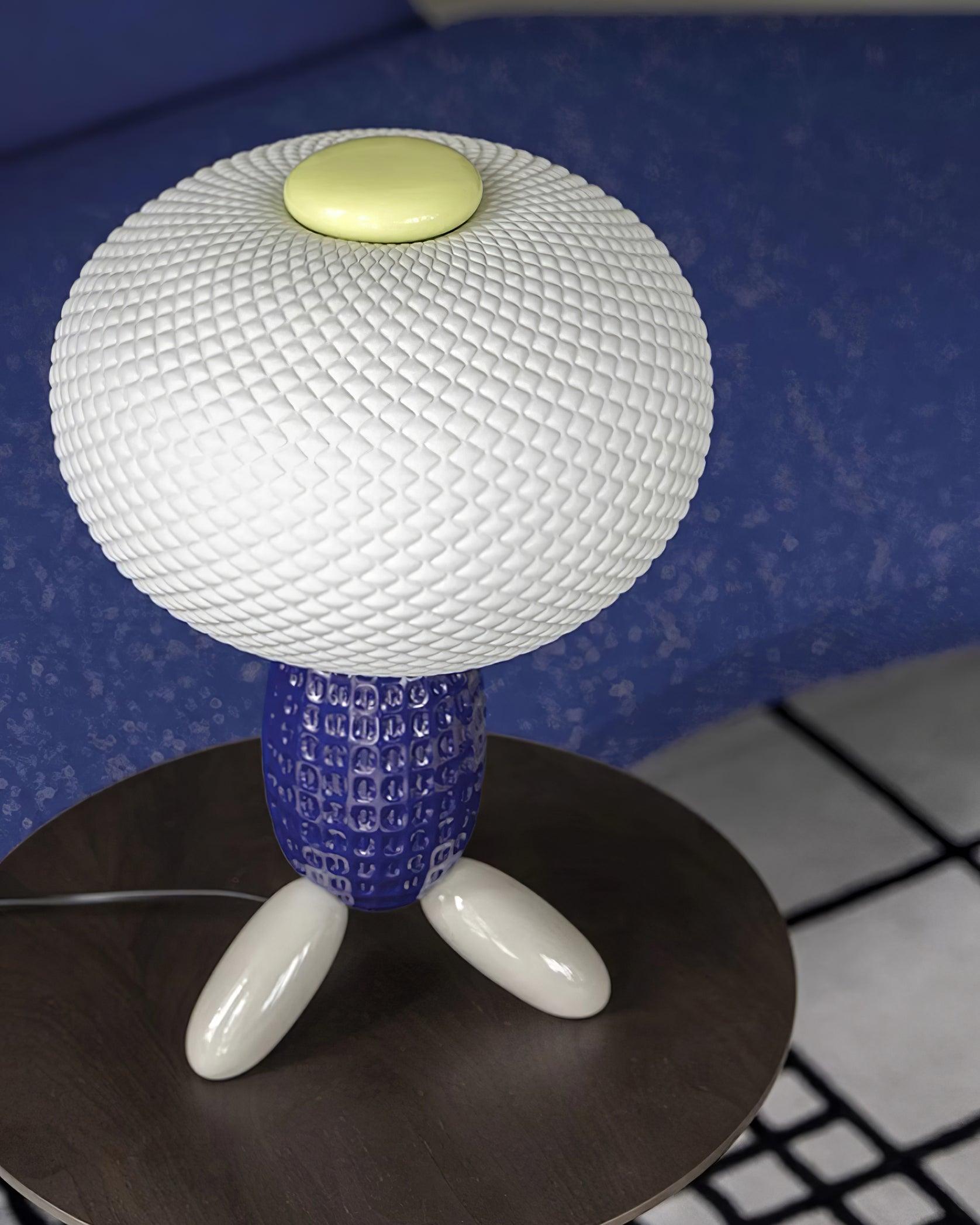 Abigail Modern Glass Table Lamp - Blowlighting