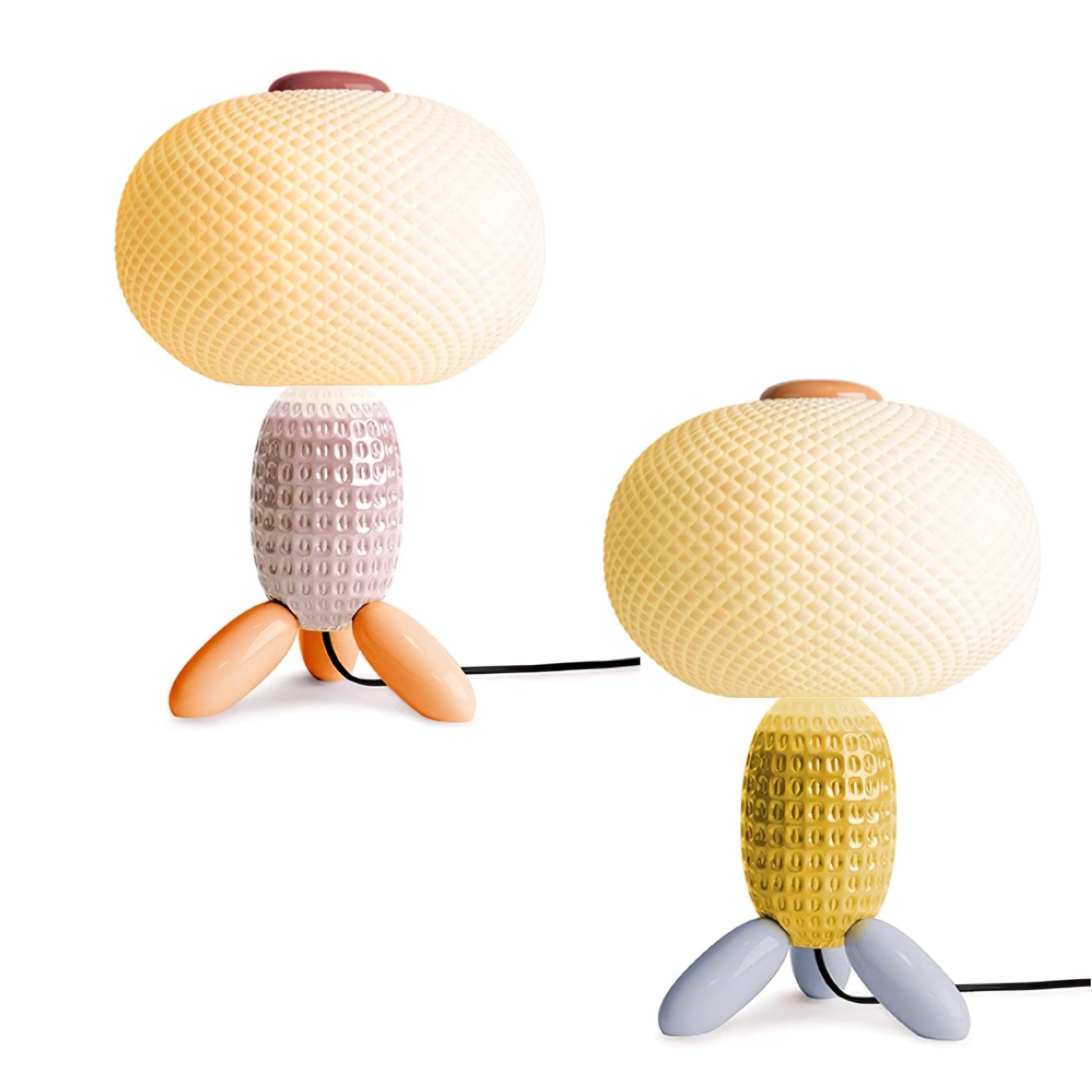Abigail Modern Glass Table Lamp - Blowlighting