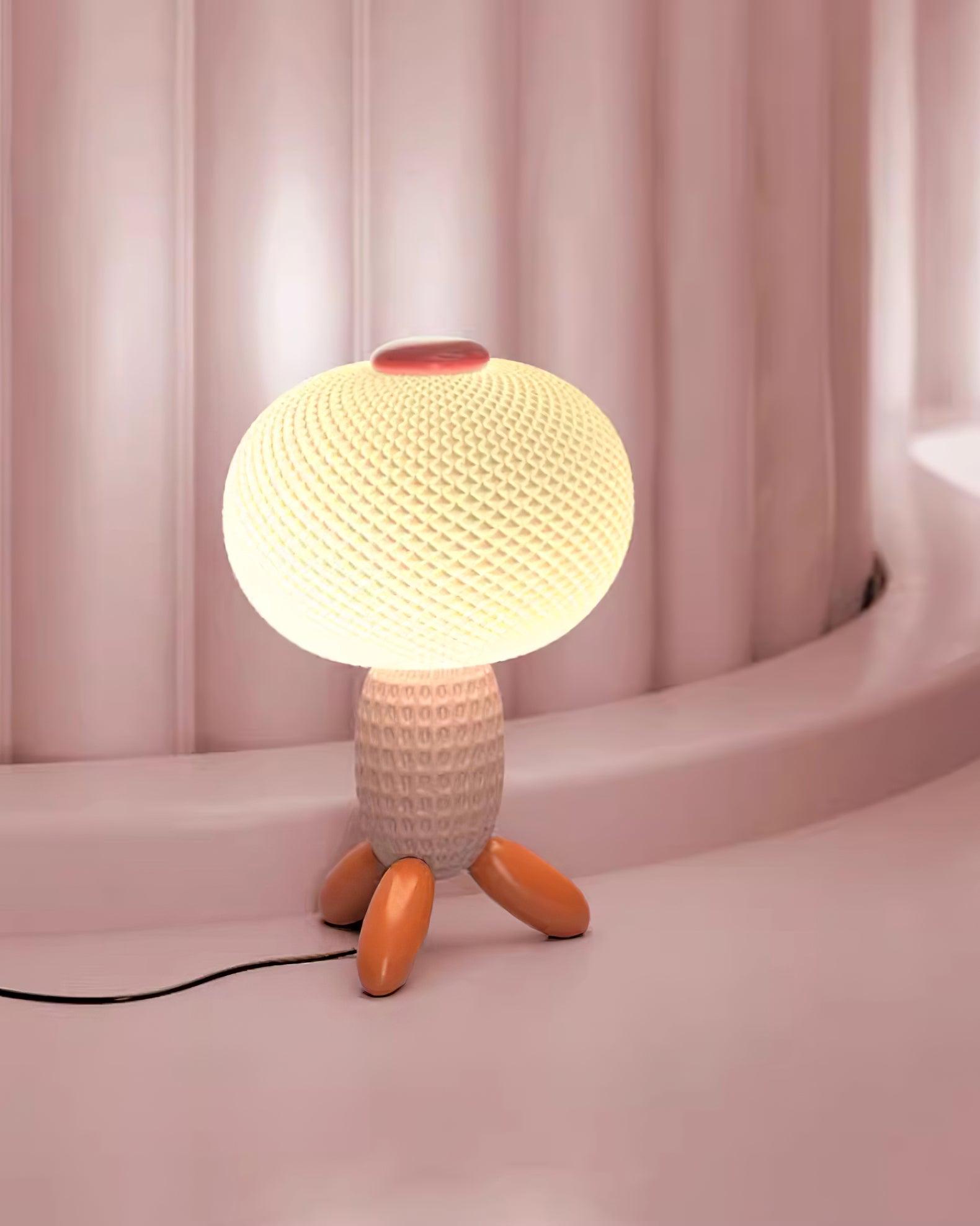 Abigail Modern Glass Table Lamp - Blowlighting