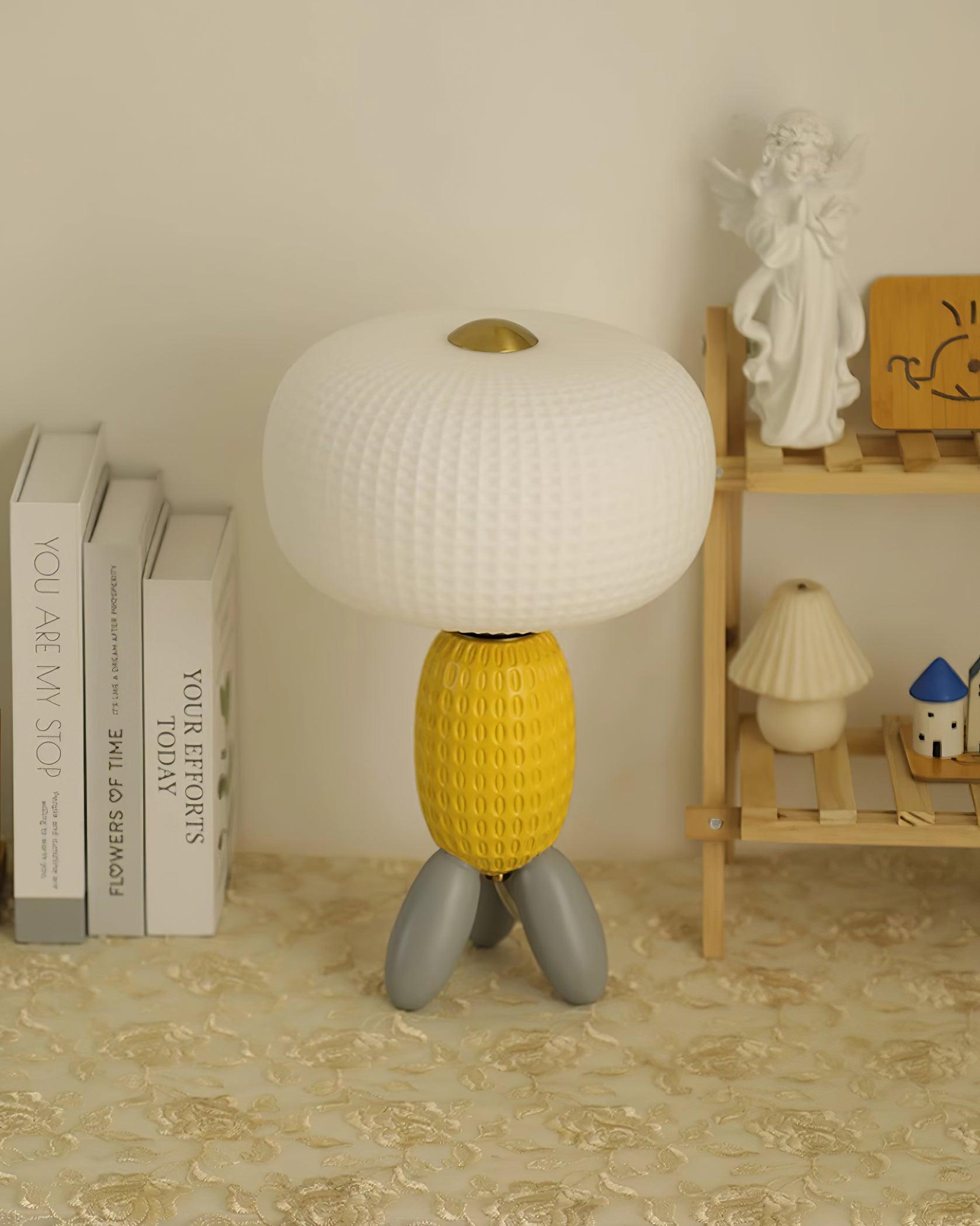 Abigail Modern Glass Table Lamp - Blowlighting