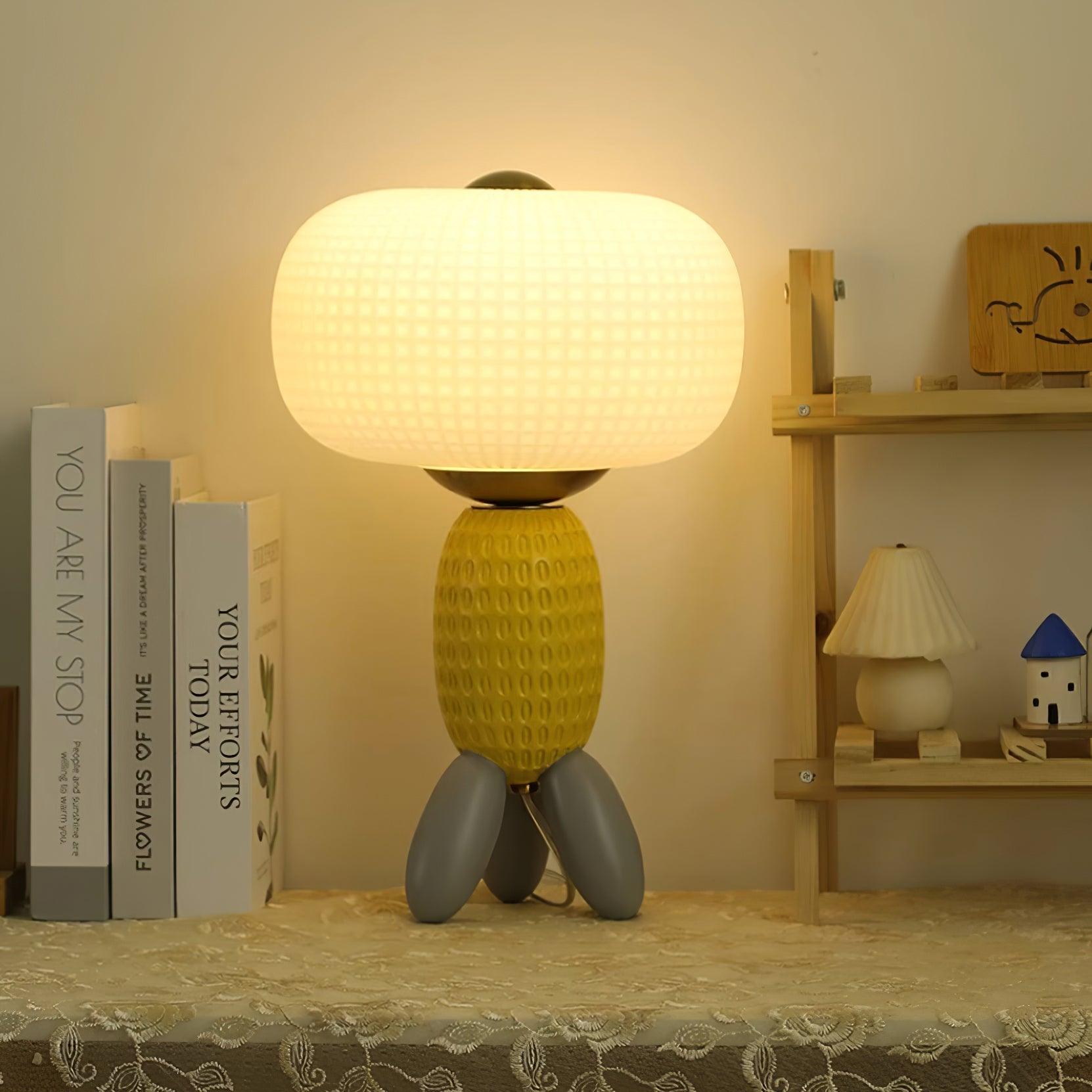 Abigail Modern Glass Table Lamp - Blowlighting