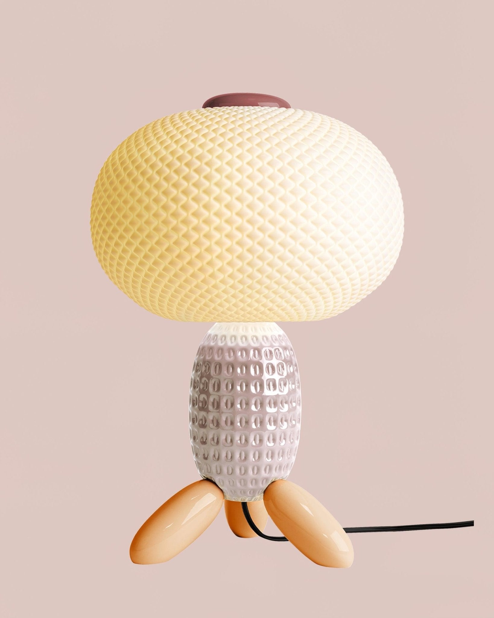 Abigail Modern Glass Table Lamp - Blowlighting