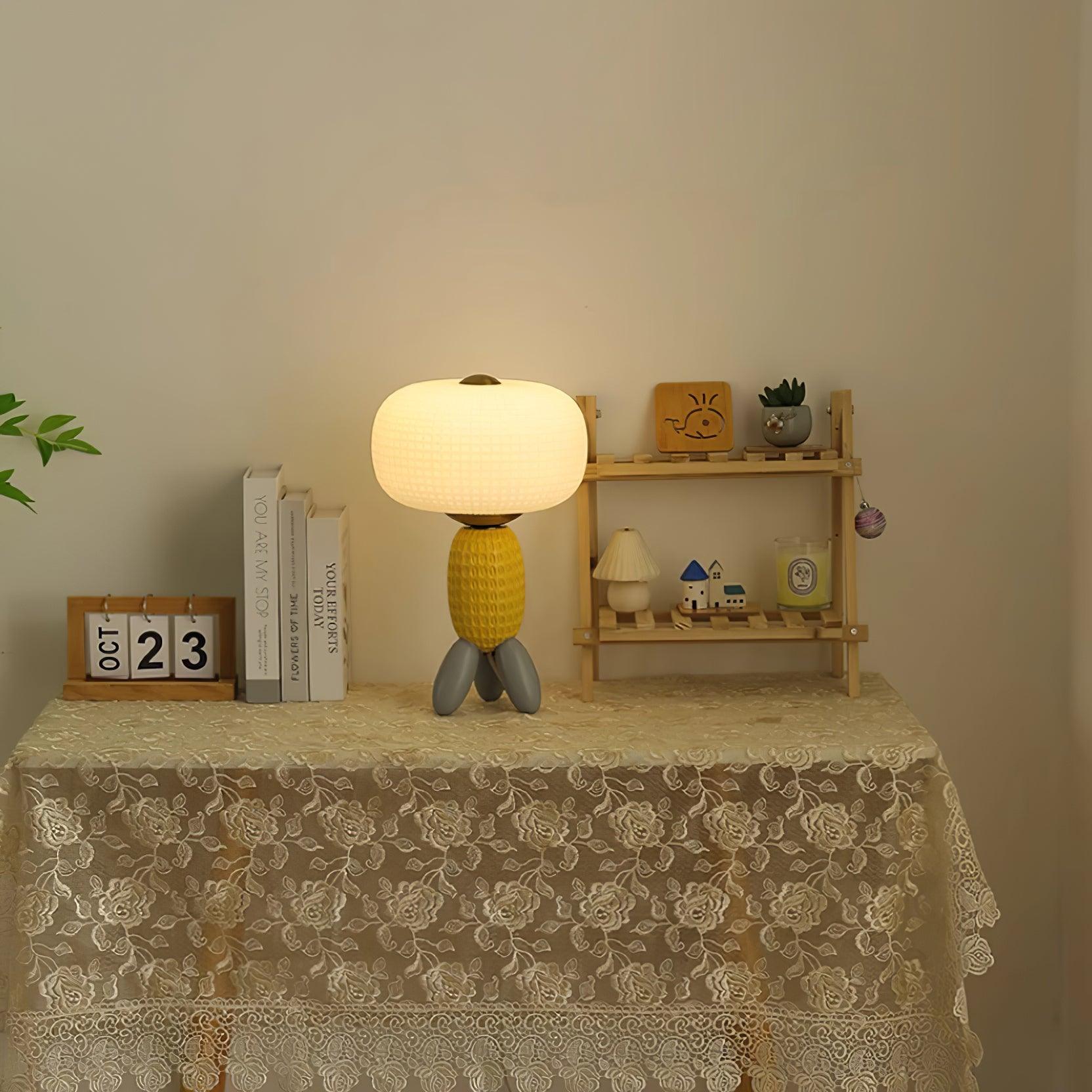 Abigail Modern Glass Table Lamp - Blowlighting