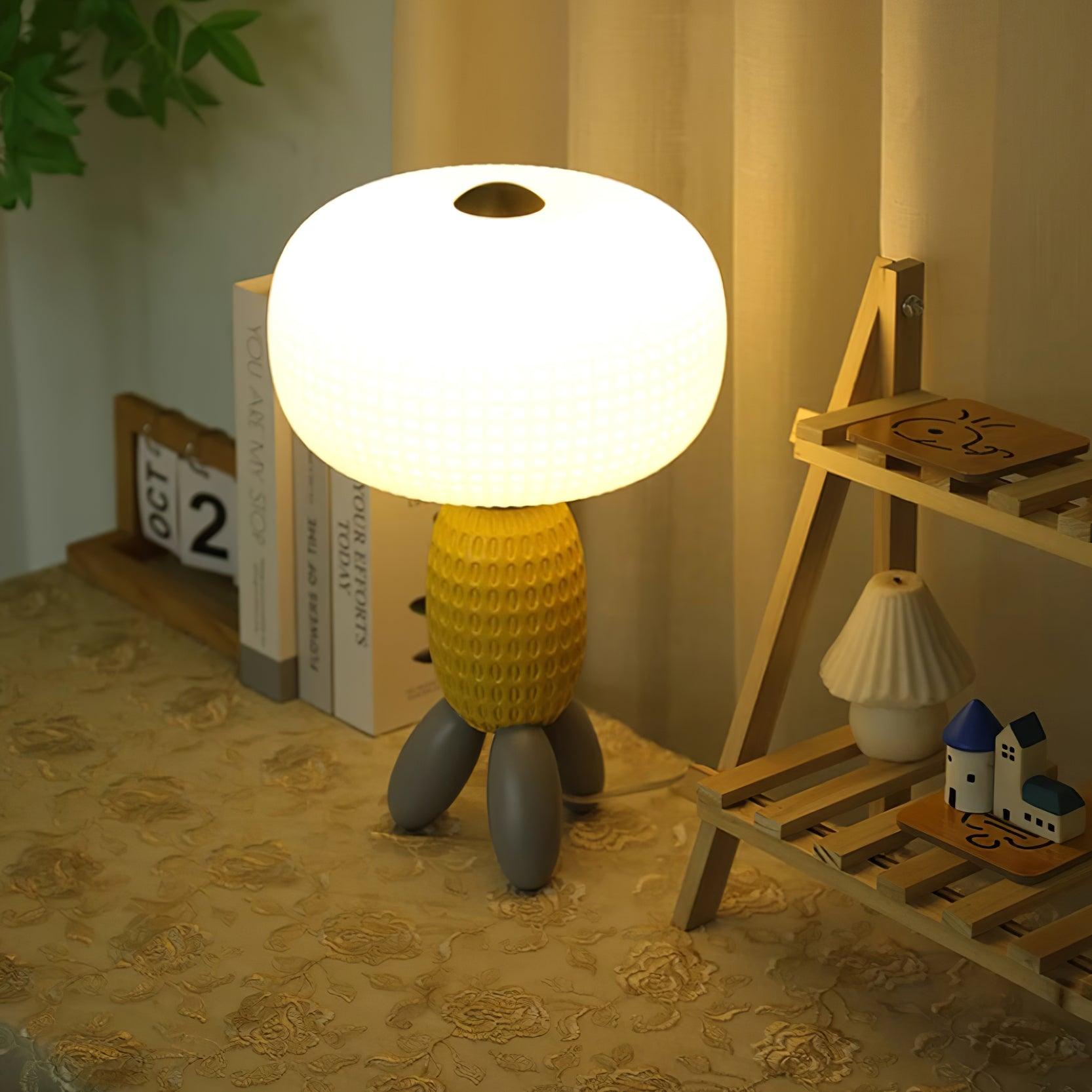 Abigail Modern Glass Table Lamp - Blowlighting