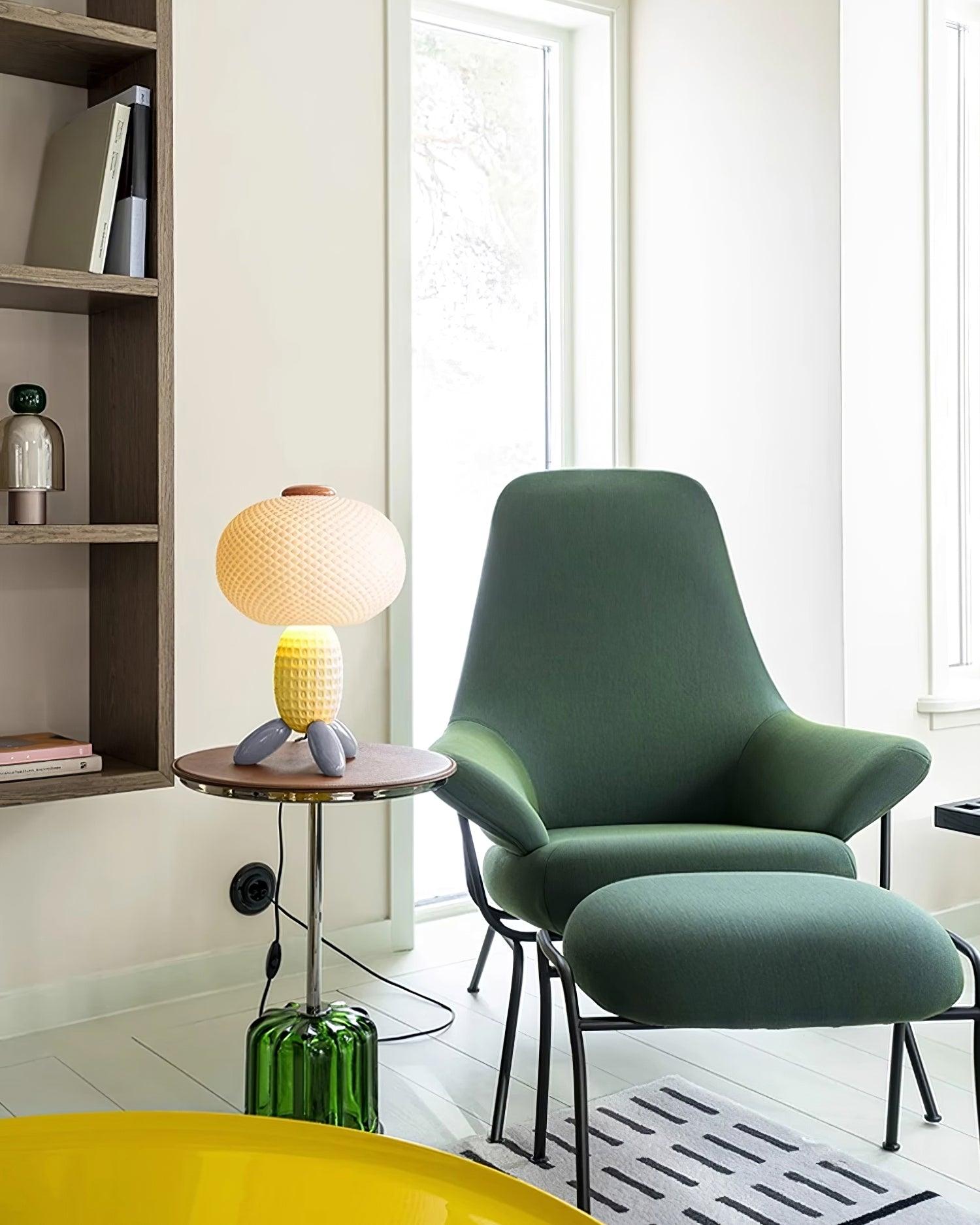 Abigail Modern Glass Table Lamp - Blowlighting