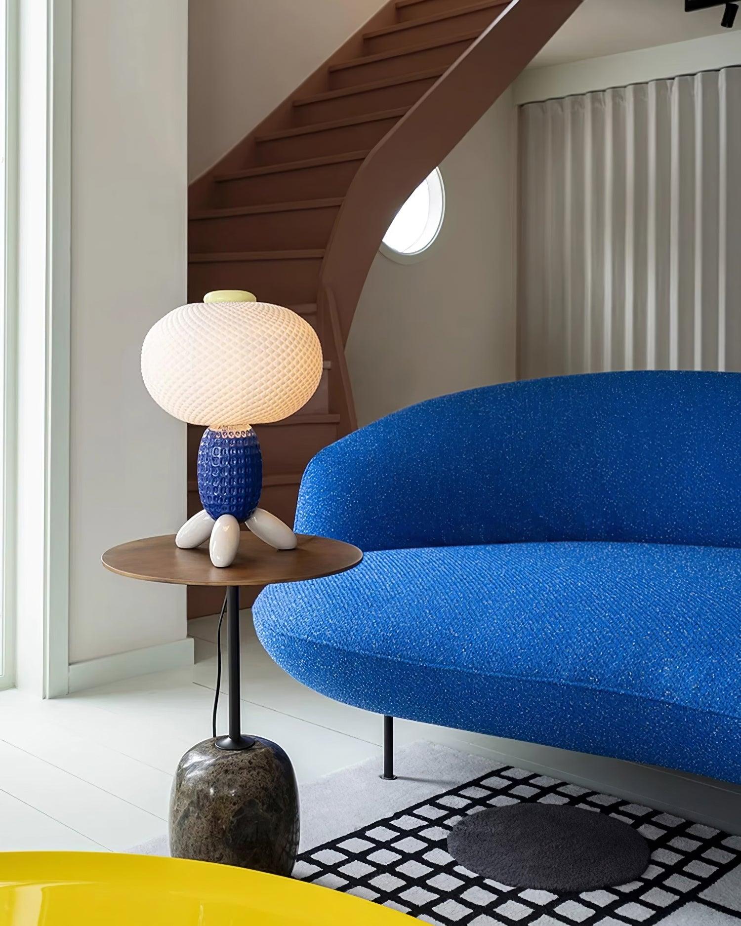 Abigail Modern Glass Table Lamp - Blowlighting