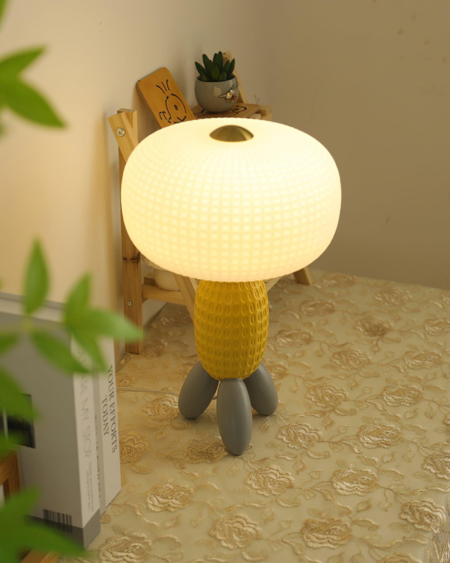 Abigail Modern Glass Table Lamp - Blowlighting