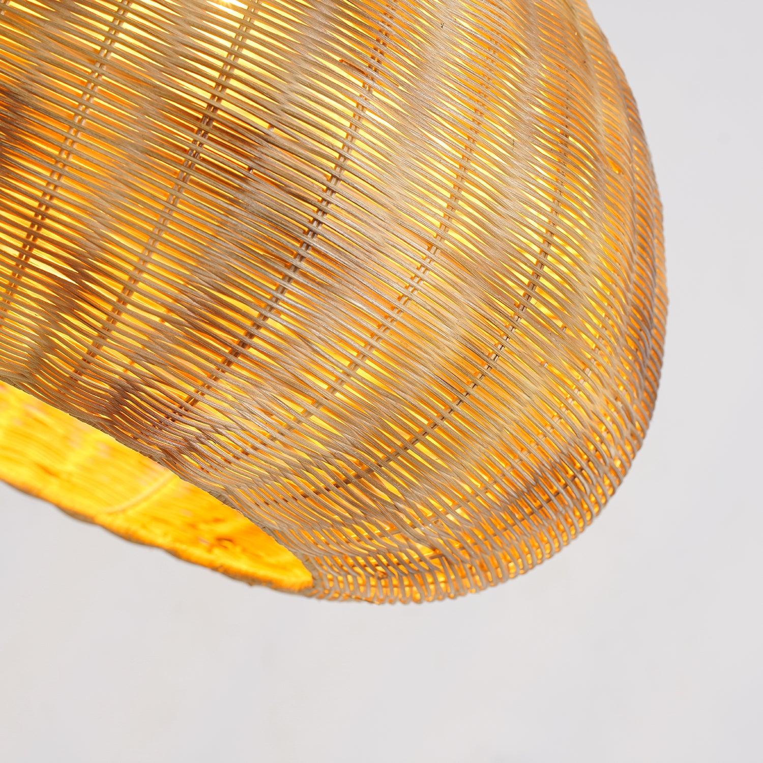 Adam Vintage Bamboo Pendant Light - Blowlighting