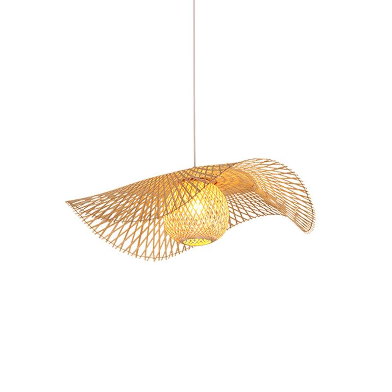 Bamboo Frame Pendant Lamp - Blowlighting