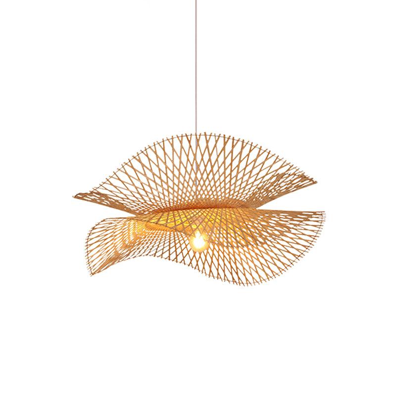 Bamboo Frame Pendant Lamp - Blowlighting