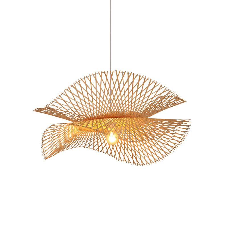 Bamboo Frame Pendant Lamp - Blowlighting