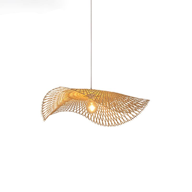 Bamboo Frame Pendant Lamp - Blowlighting