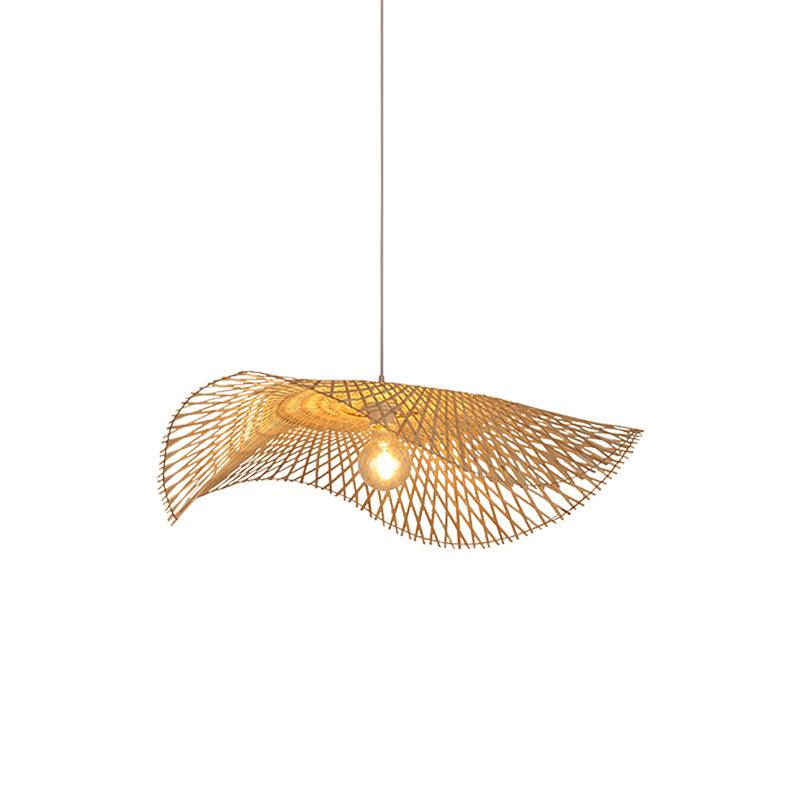 Bamboo Frame Pendant Lamp - Blowlighting