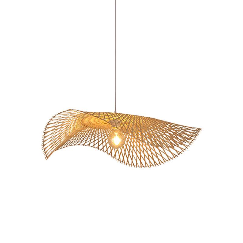 Bamboo Frame Pendant Lamp - Blowlighting
