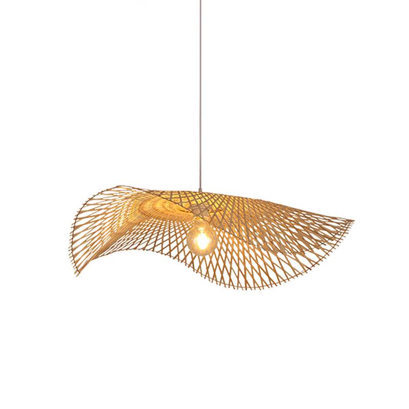 Bamboo Frame Pendant Lamp - Blowlighting