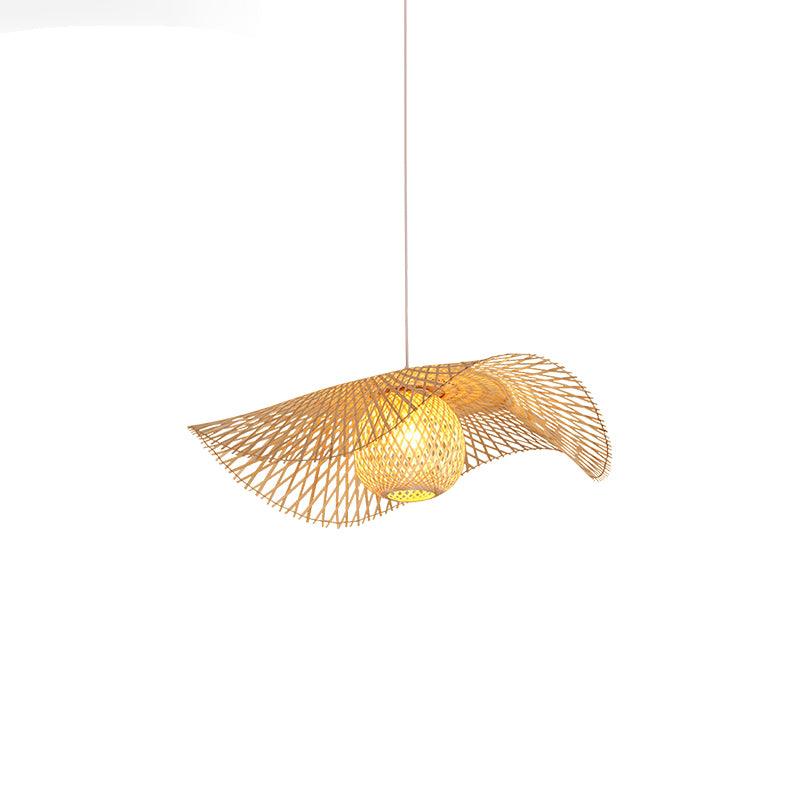 Bamboo Frame Pendant Lamp - Blowlighting