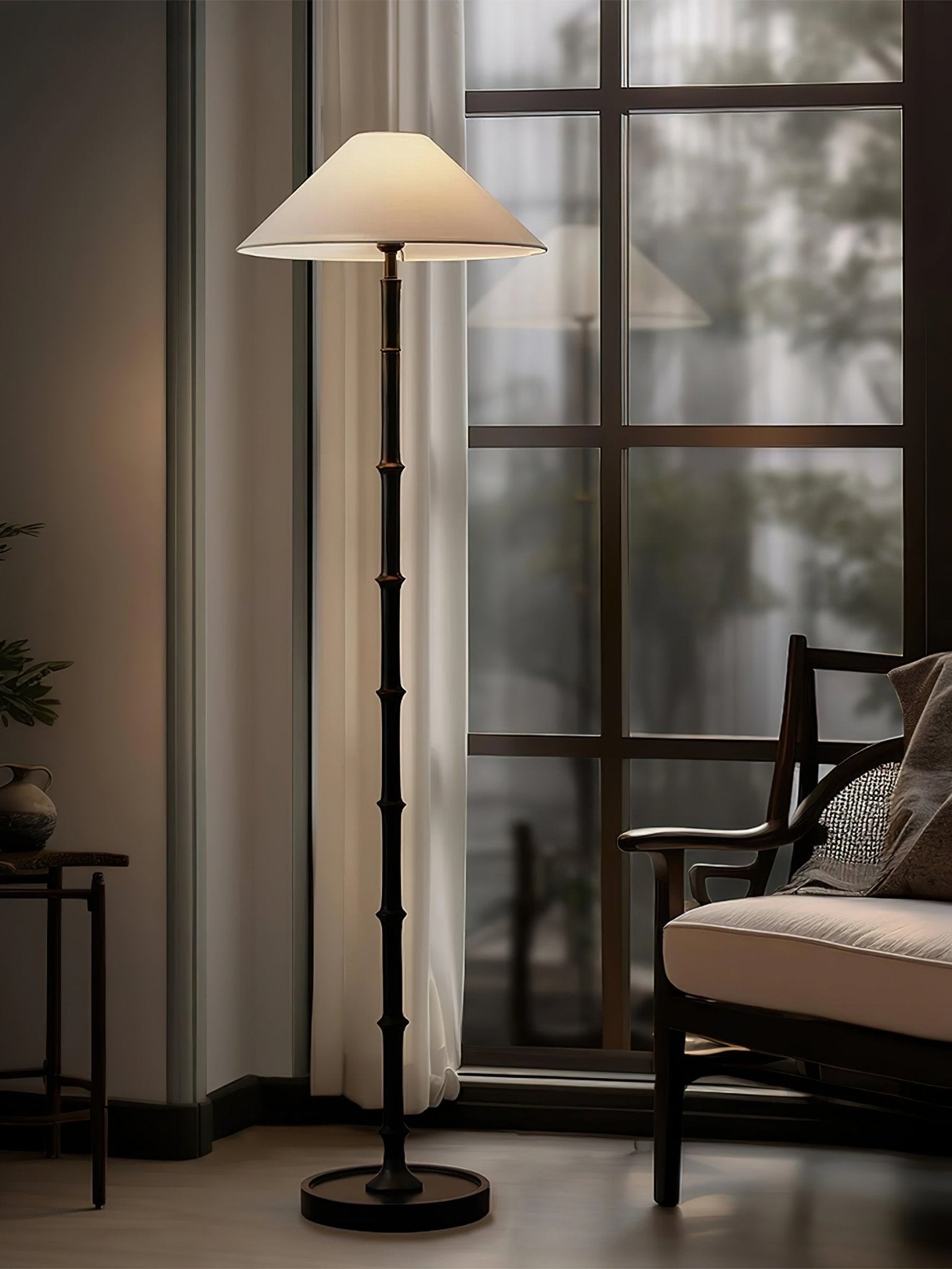 Bamboo Knot Floor Lamp - Blowlighting
