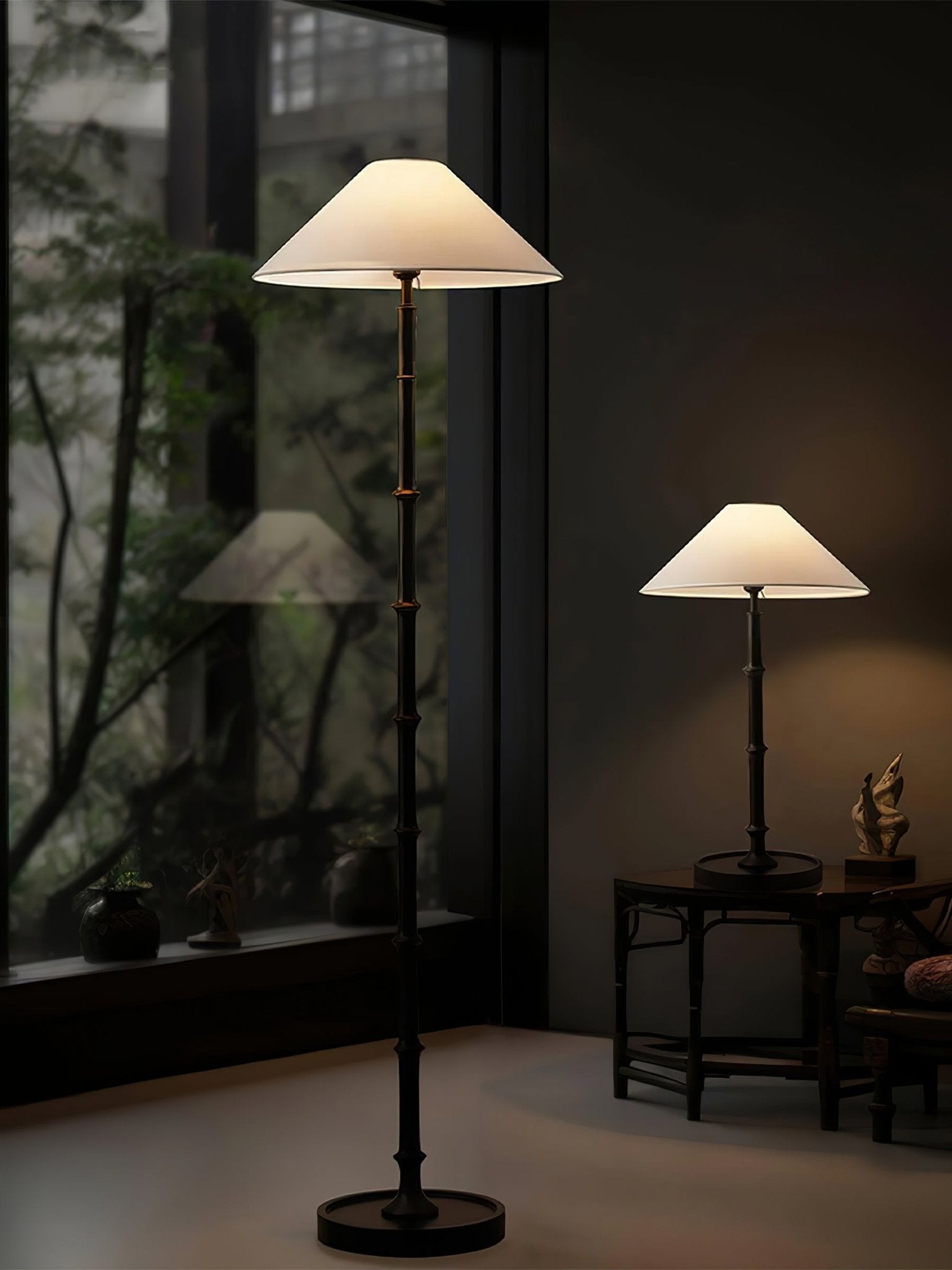 Bamboo Knot Floor Lamp - Blowlighting