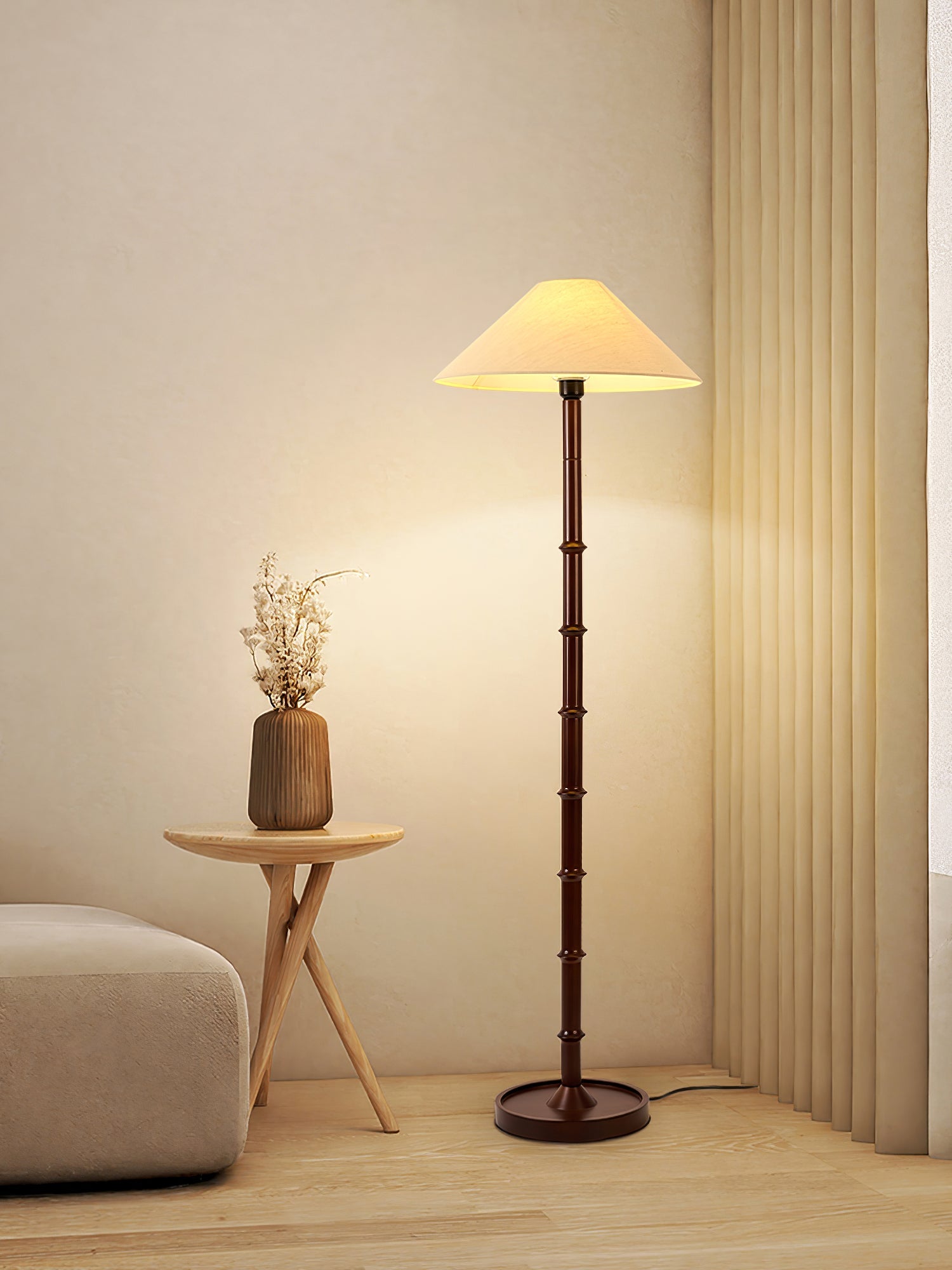 Bamboo Knot Floor Lamp - Blowlighting