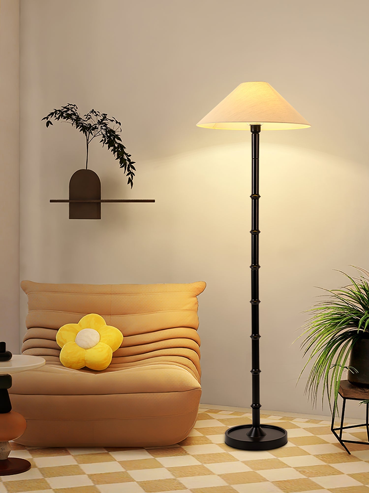 Bamboo Knot Floor Lamp - Blowlighting