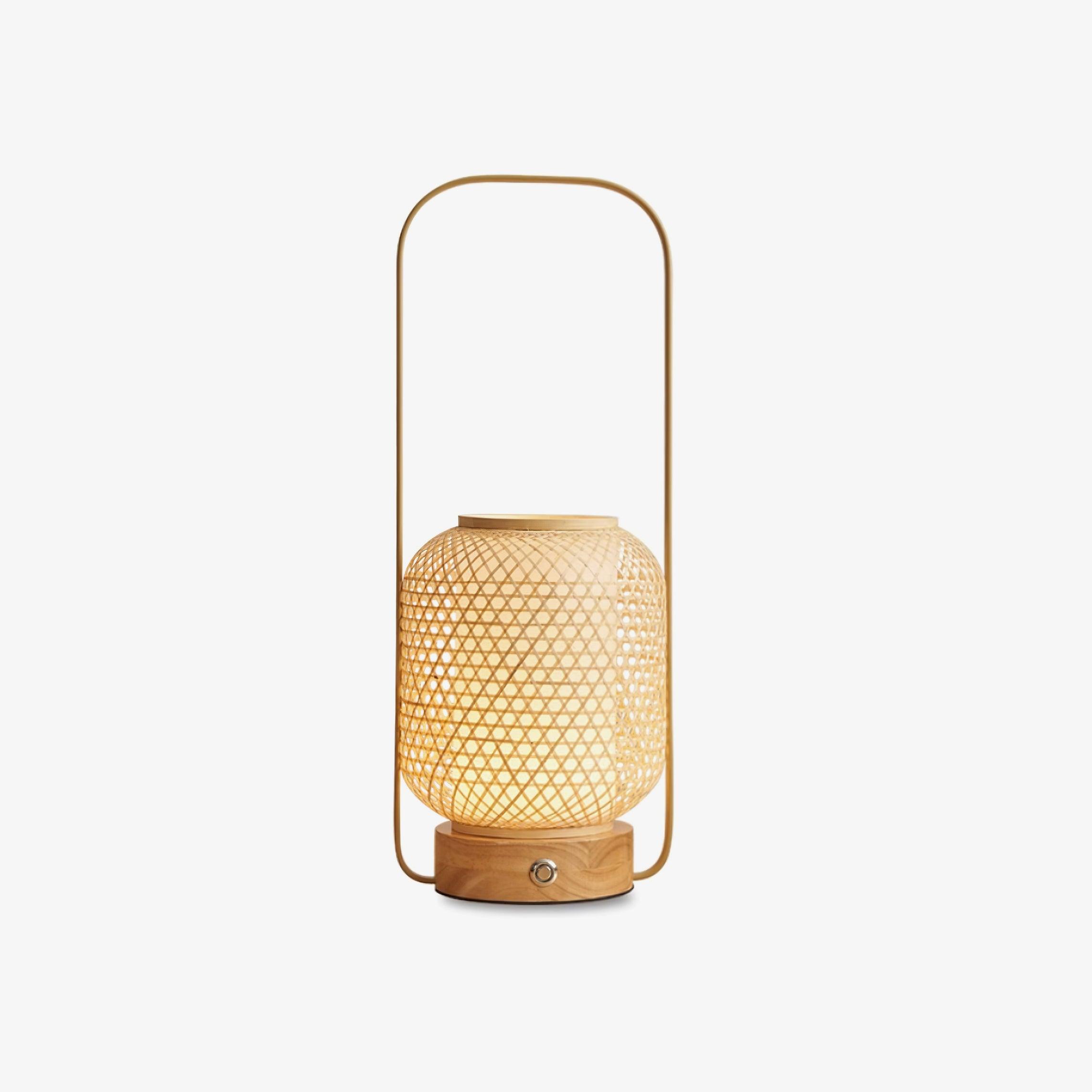 Bamboo Lantern Table Lamp - Blowlighting
