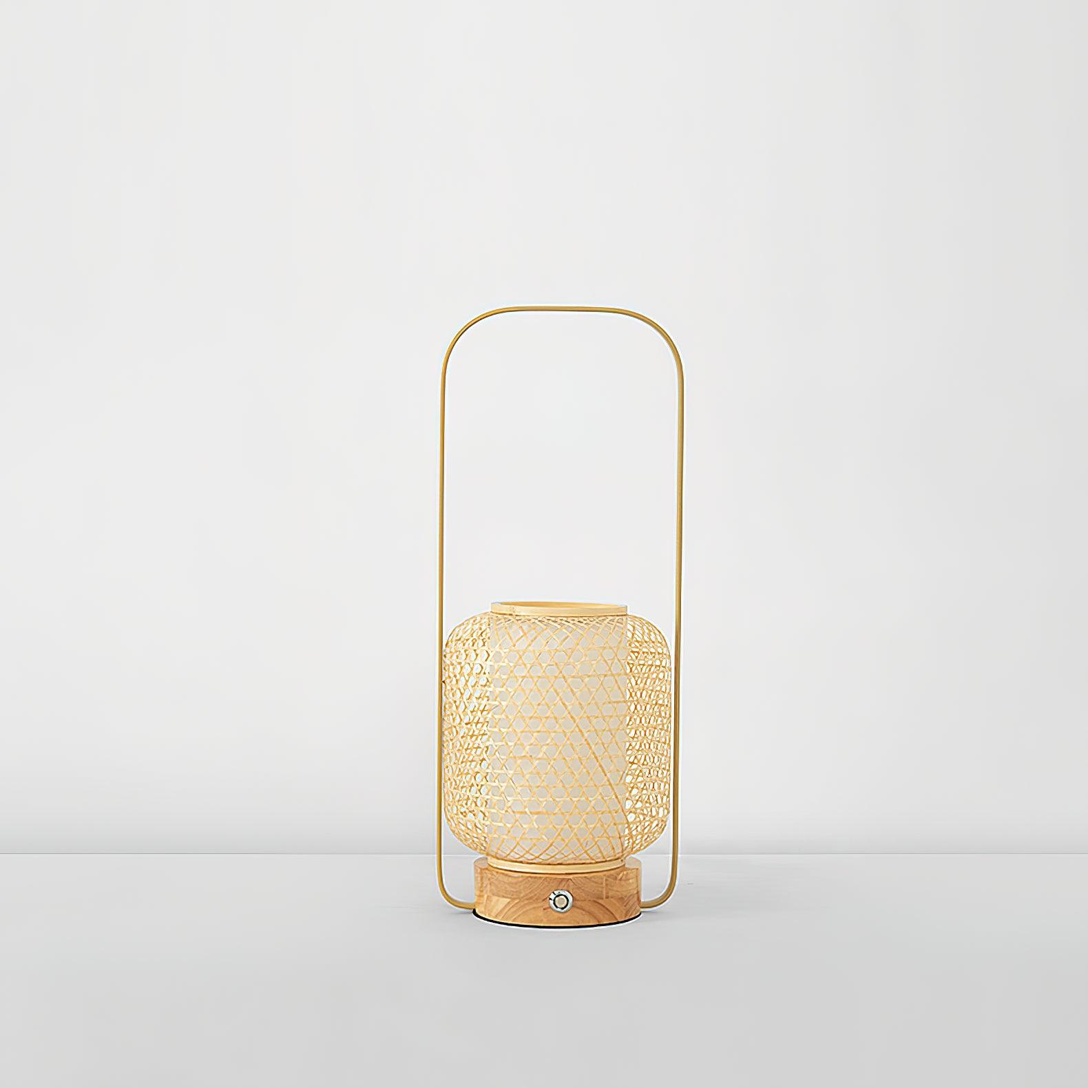 Bamboo Lantern Table Lamp - Blowlighting