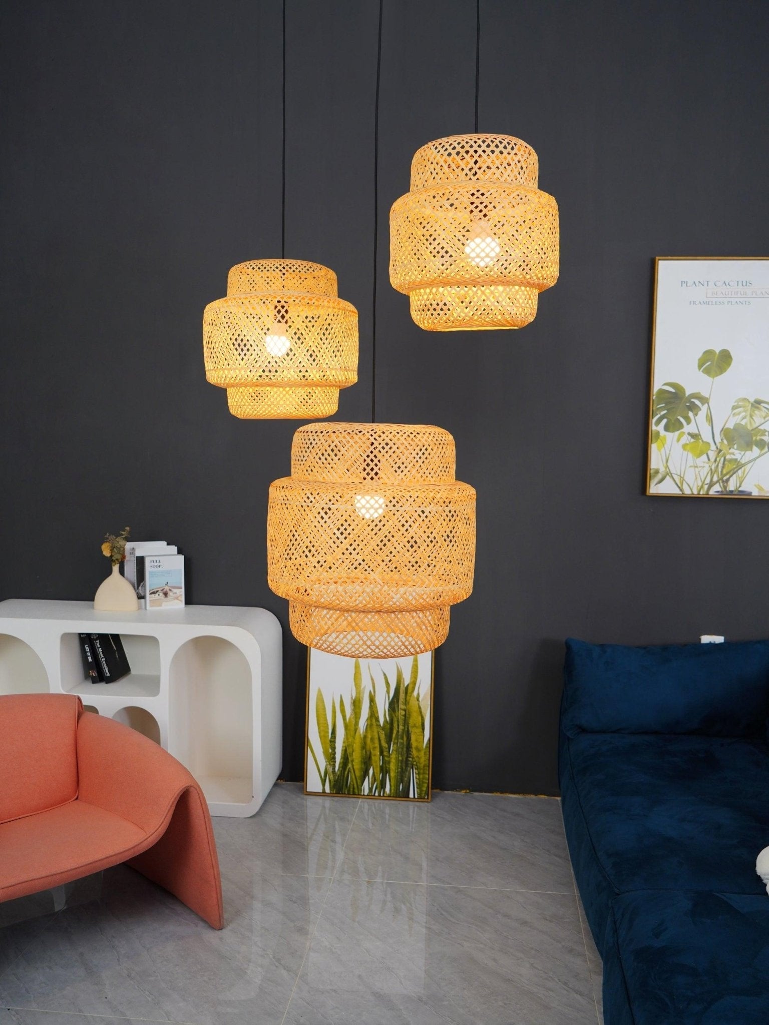 Bamboo Pendant Light - Blowlighting