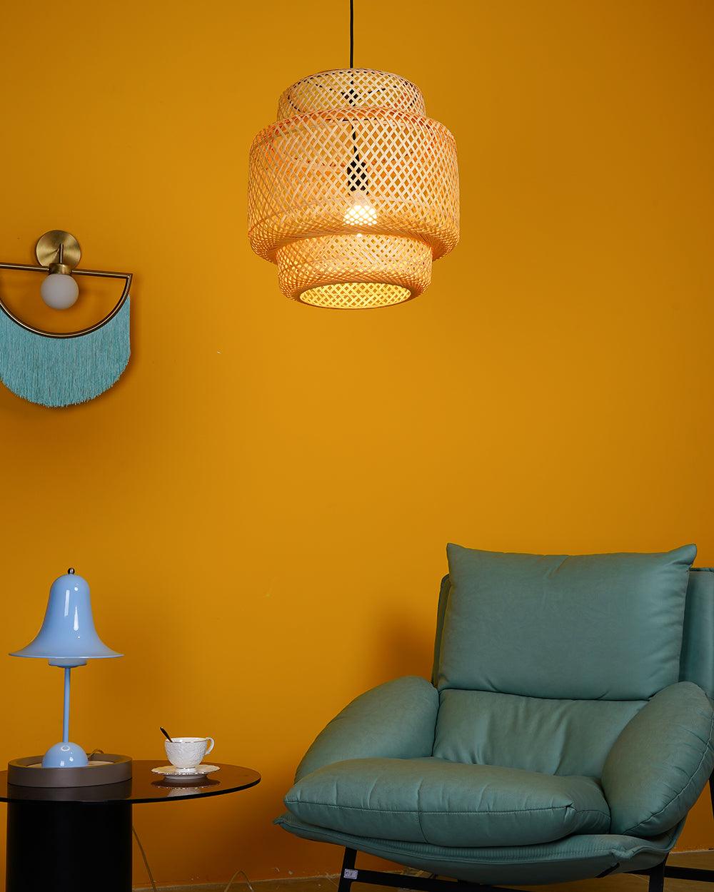 Bamboo Pendant Light - Blowlighting