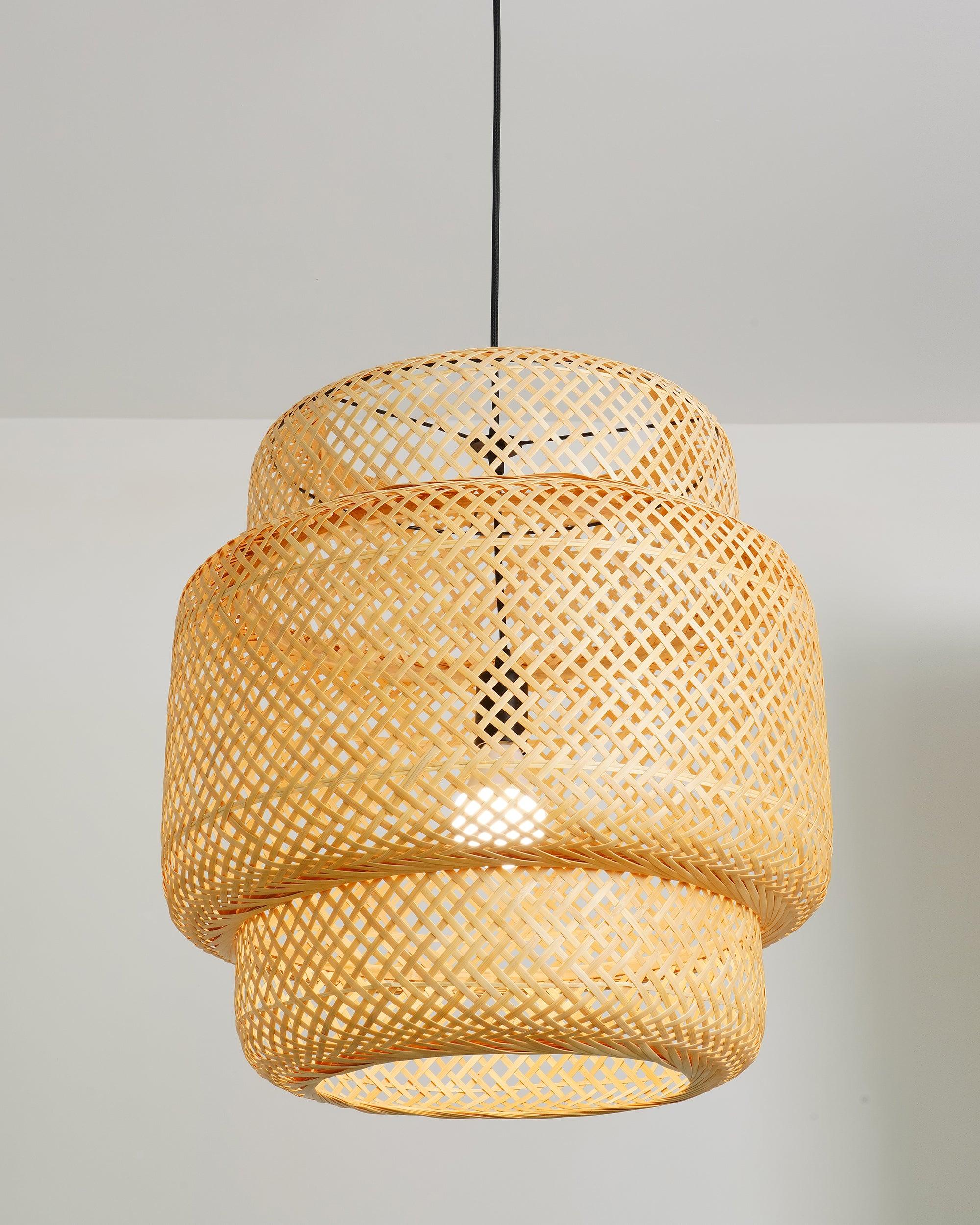 Bamboo Pendant Light - Blowlighting