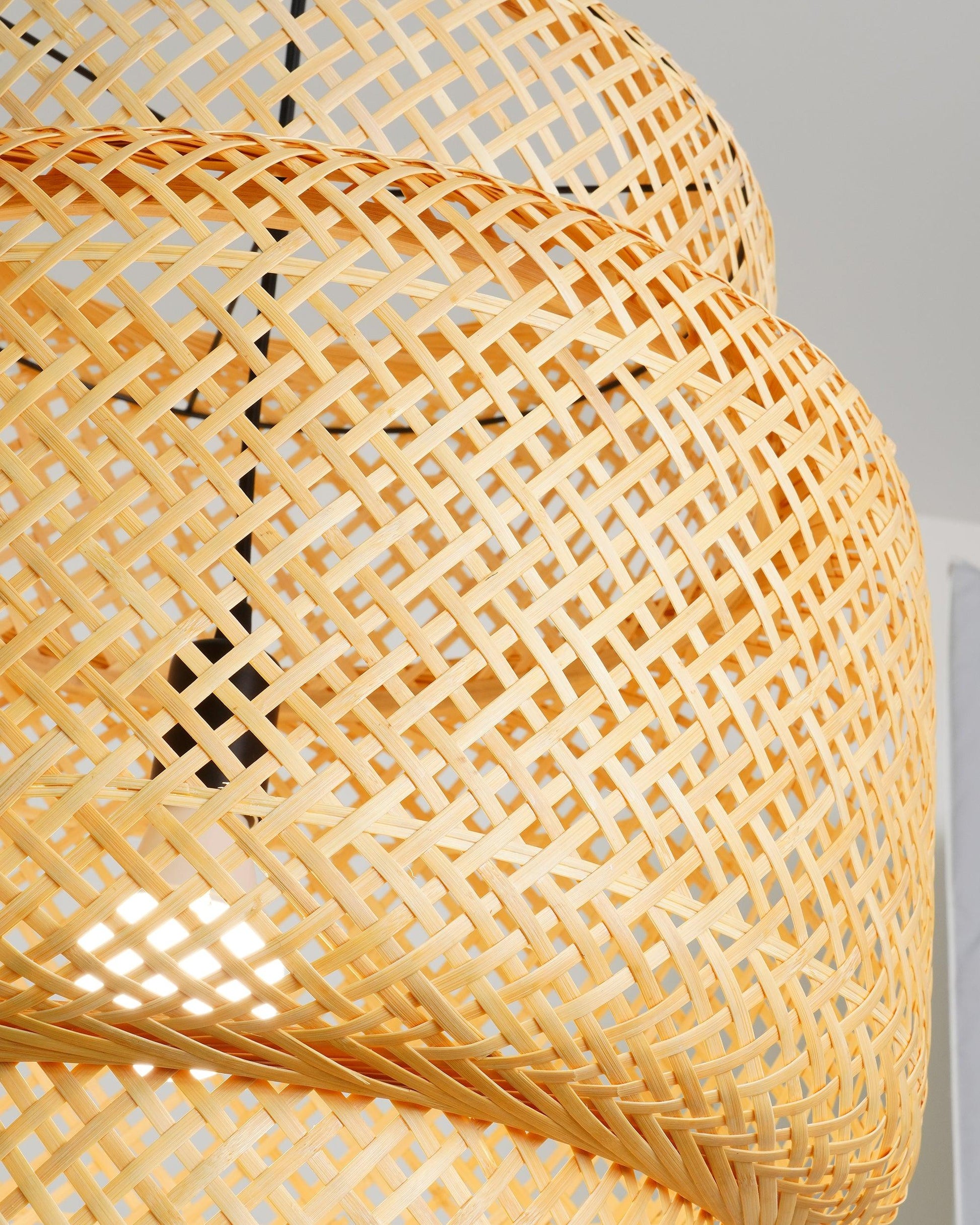 Bamboo Pendant Light - Blowlighting