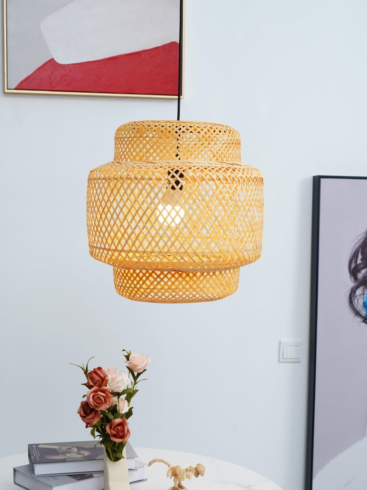 Bamboo Pendant Light - Blowlighting