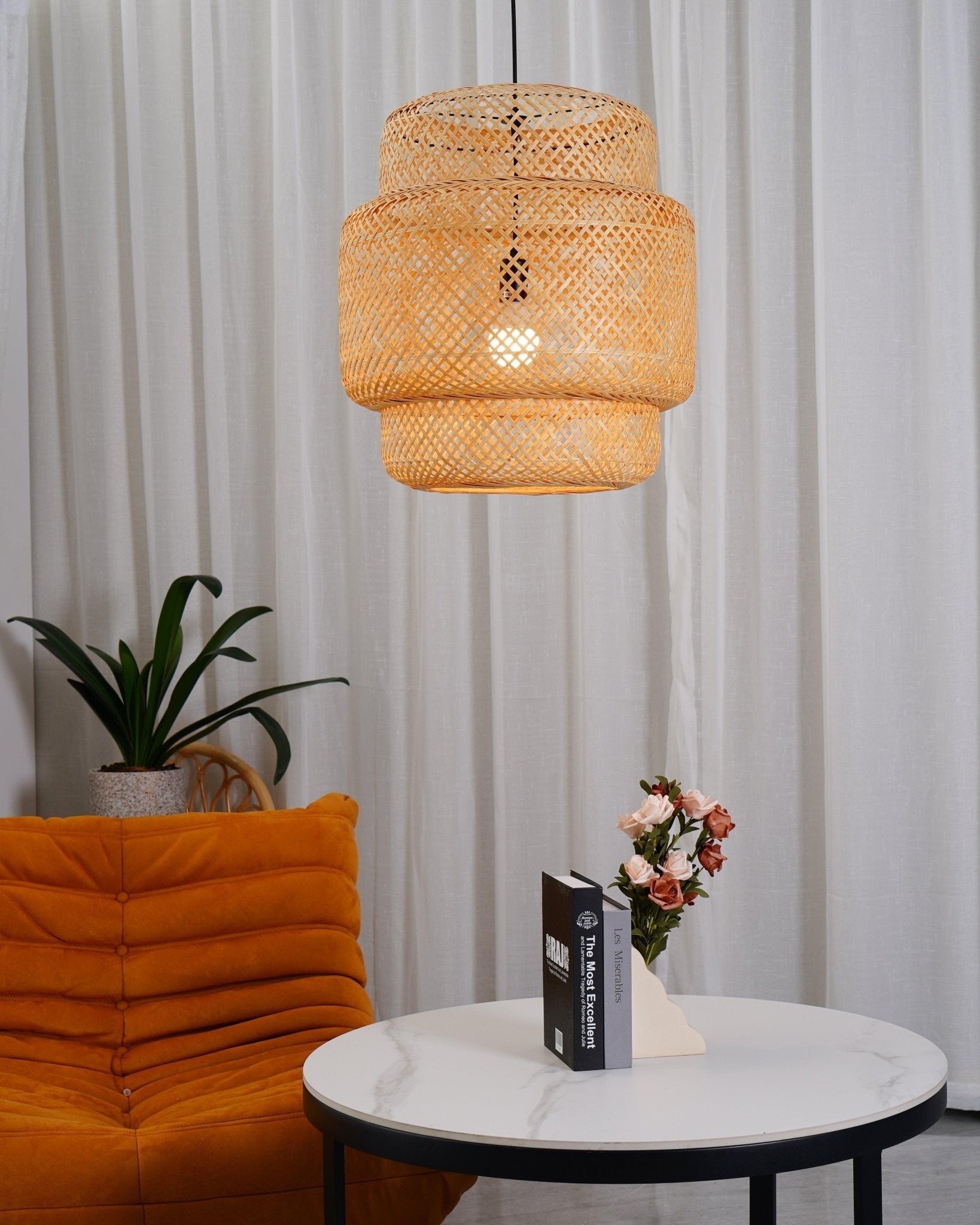 Bamboo Pendant Light - Blowlighting