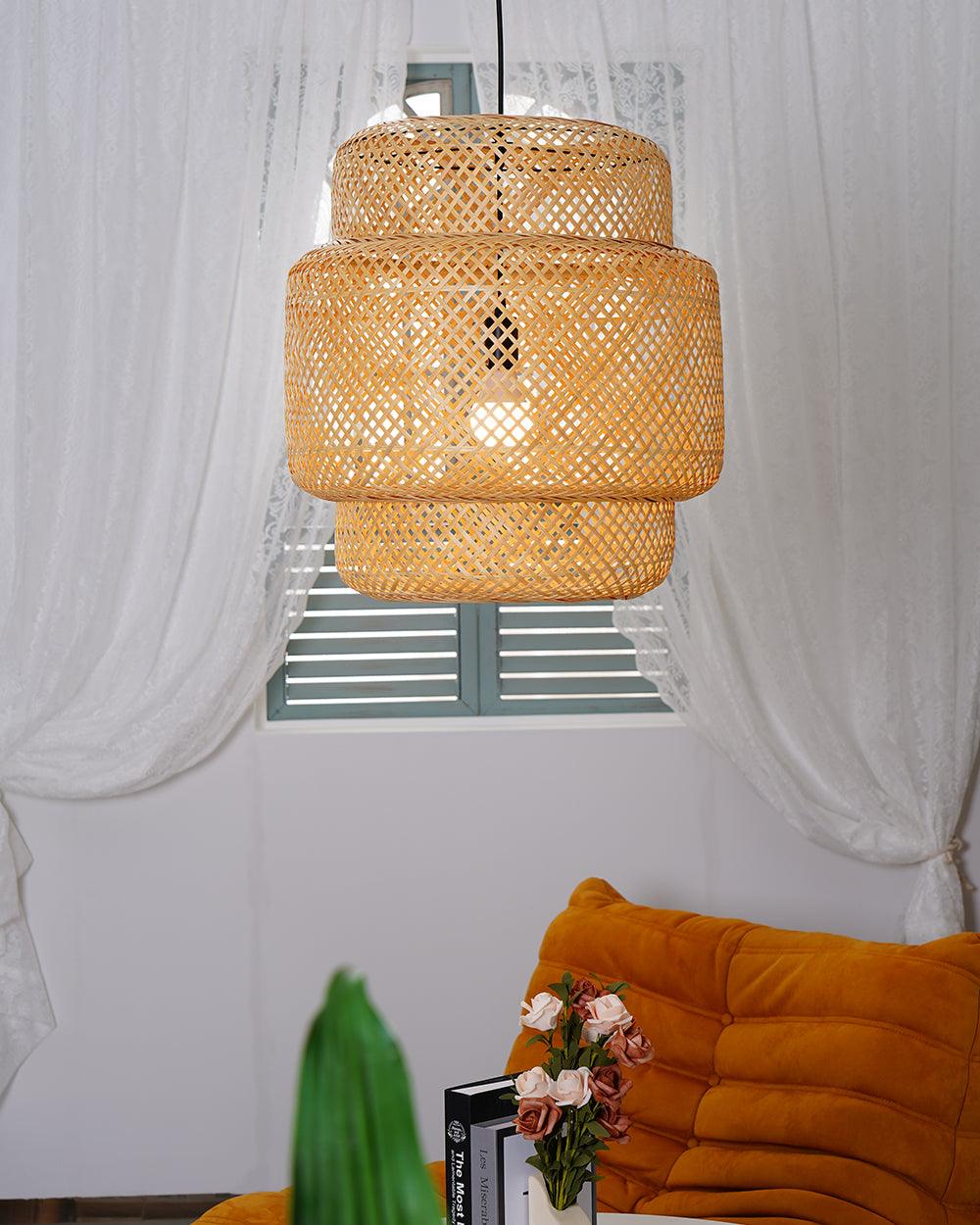 Bamboo Pendant Light - Blowlighting