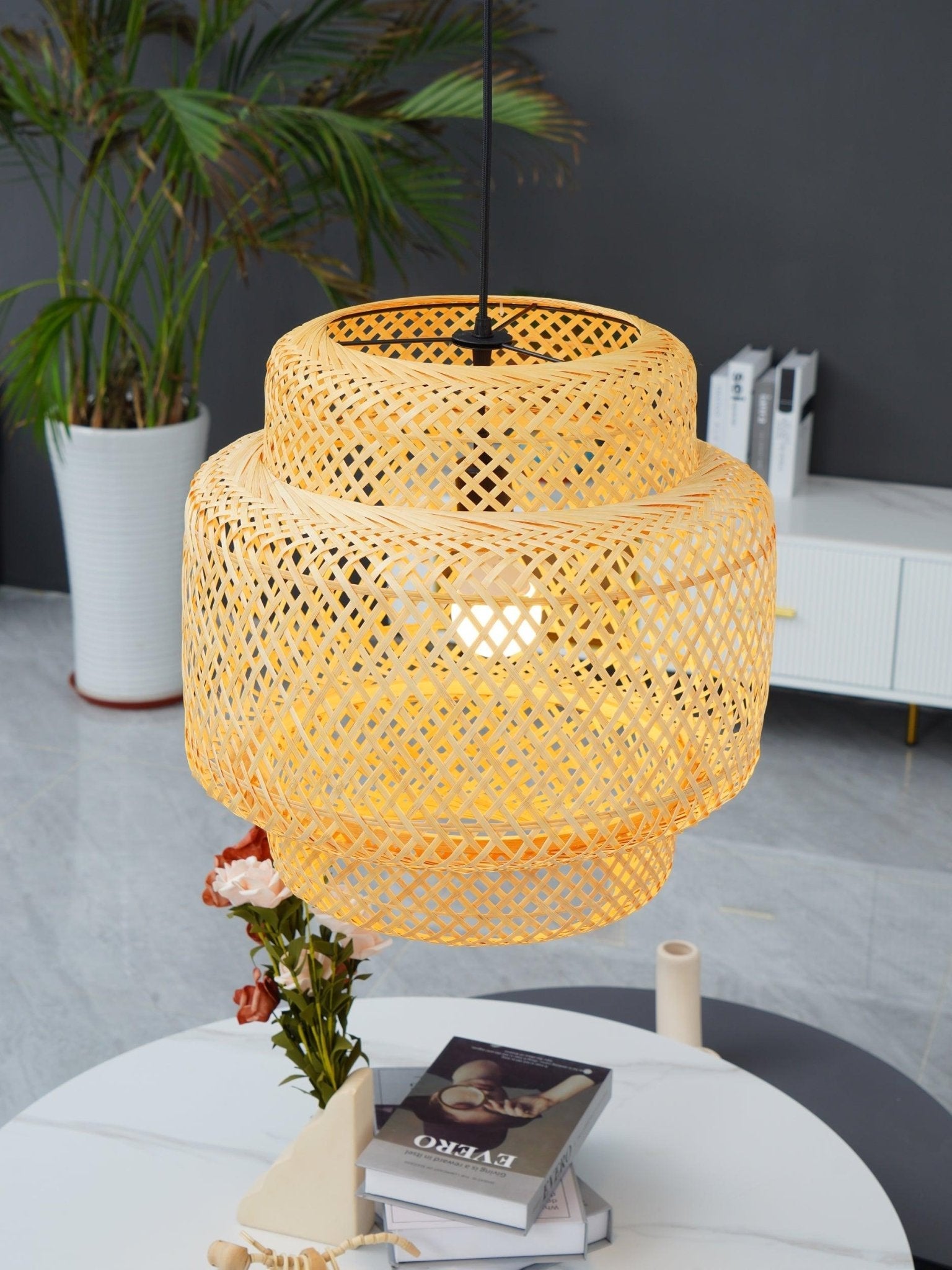 Bamboo Pendant Light - Blowlighting